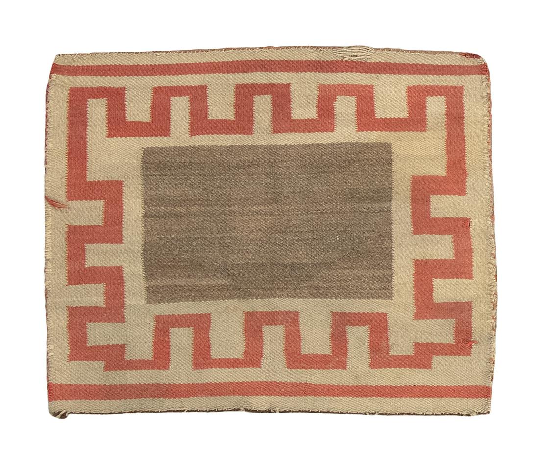SMALL NAVAJO WEAVING, POSSIBLY A SADDLE BLANKET Early (1 of 1)