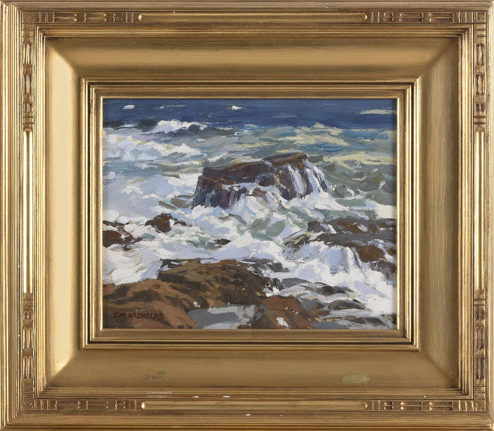 T.M. NICHOLAS (Massachusetts, b. 1963), "Sea and (1 of 2)