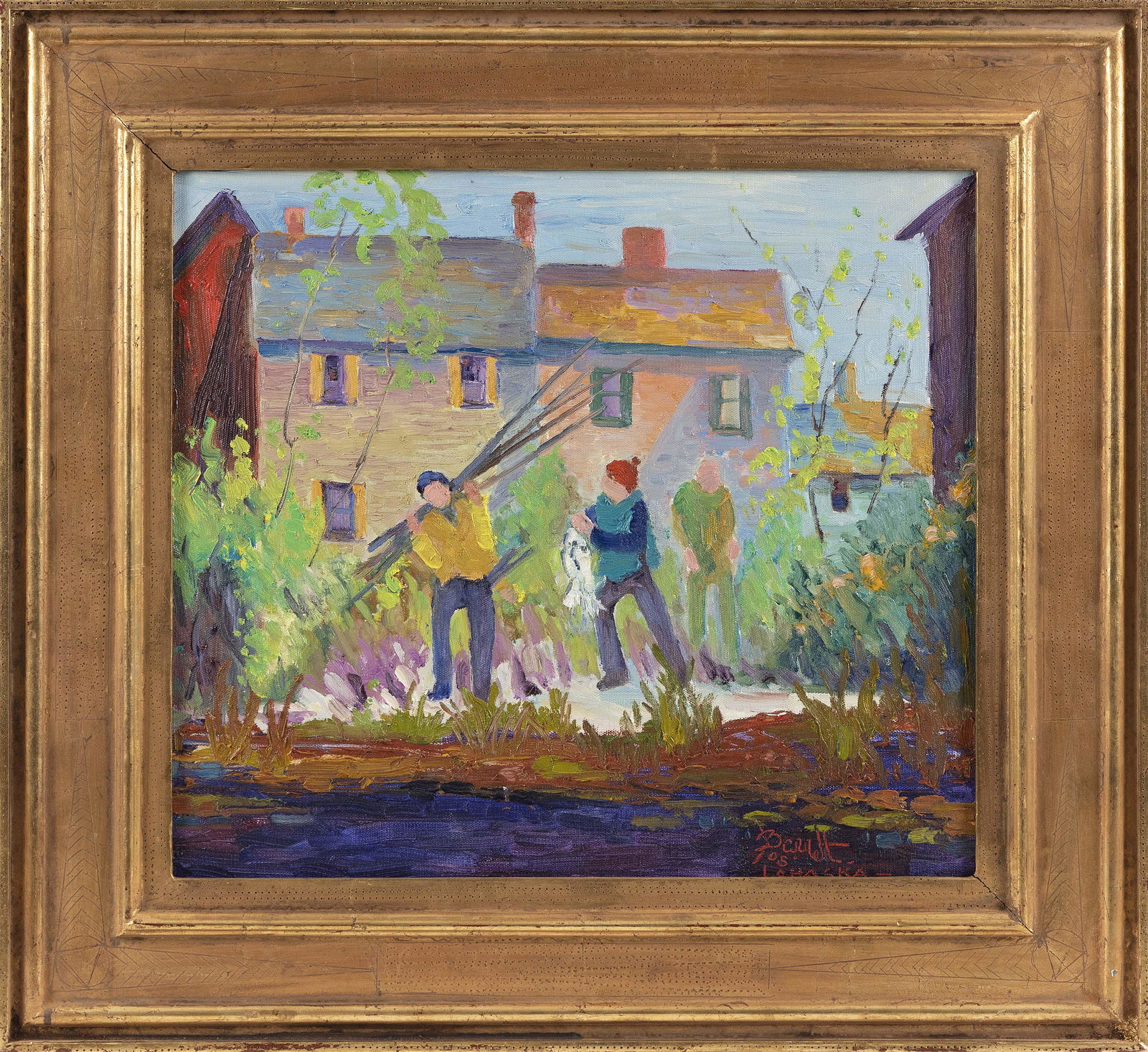 JOSEPH BARRETT (Pennsylvania/North Carolina, b. 1936), (1 of 2)