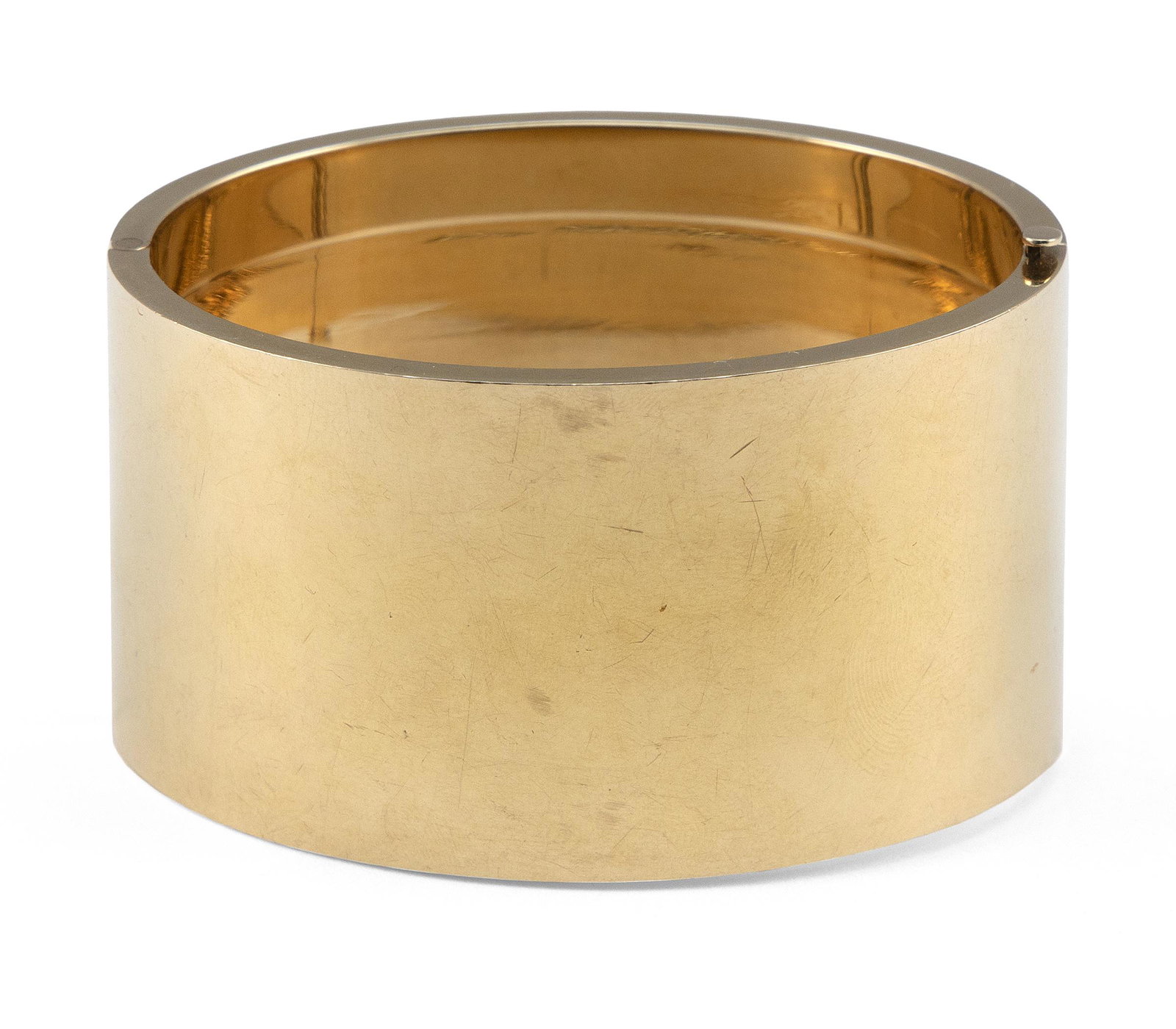 VINTAGE TIFFANY & CO. 14KT GOLD CUFF BRACELET (1 of 2)