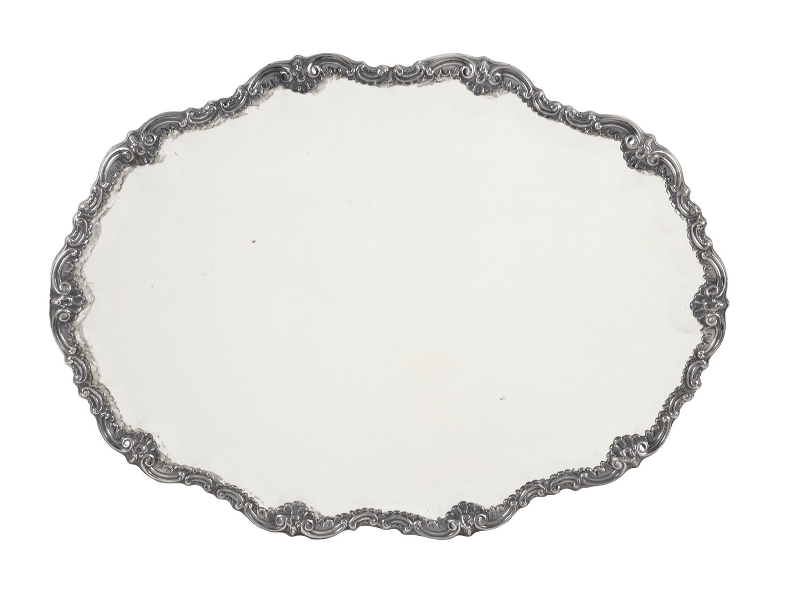CAMUSSO STERLING SILVER MIRRORED PLATEAU Lima, Peru, (1 of 2)