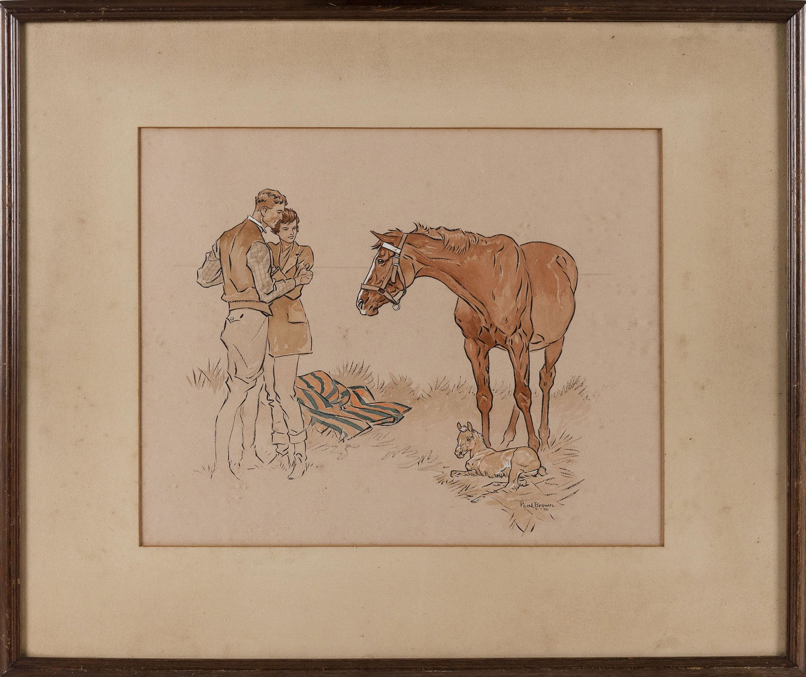 PAUL DESMOND BROWN (New York/Minnesota, 1893-1958), A (1 of 2)