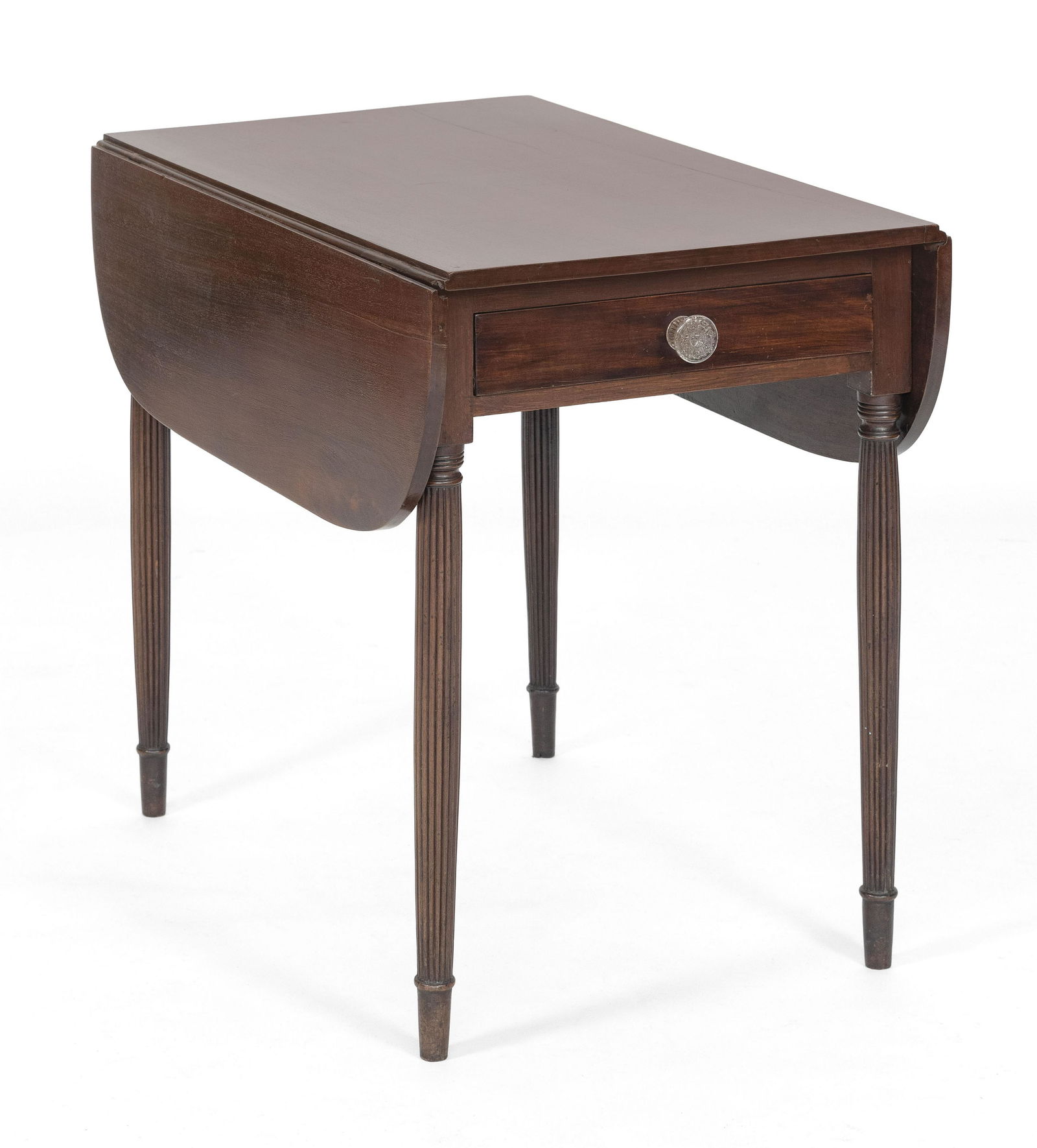 SHERATON PEMBROKE TABLE New York, Circa 1805 Height (1 of 2)