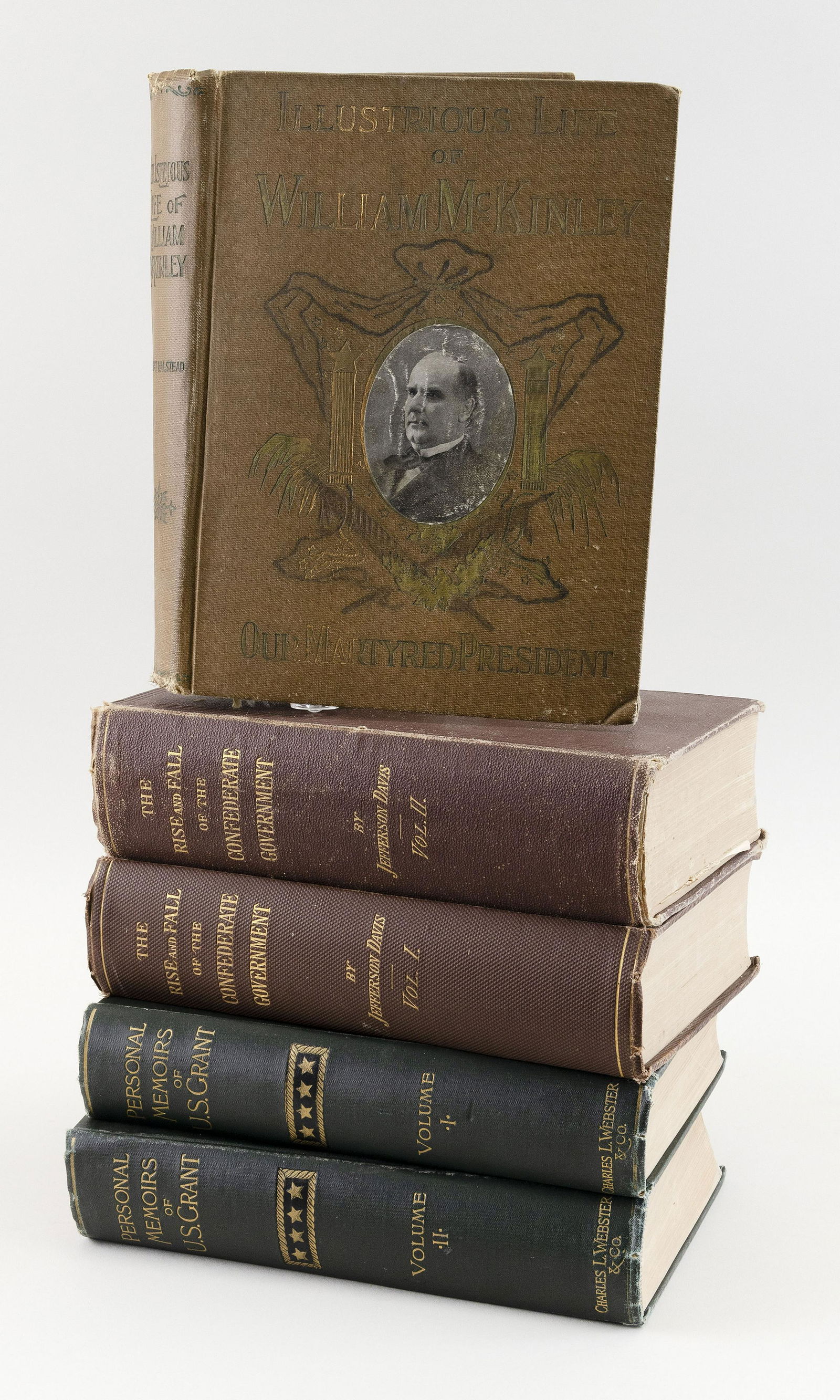 TWO-VOLUME SET "THE RISE AND FALL OF THE CONFEDERATE (1 of 1)