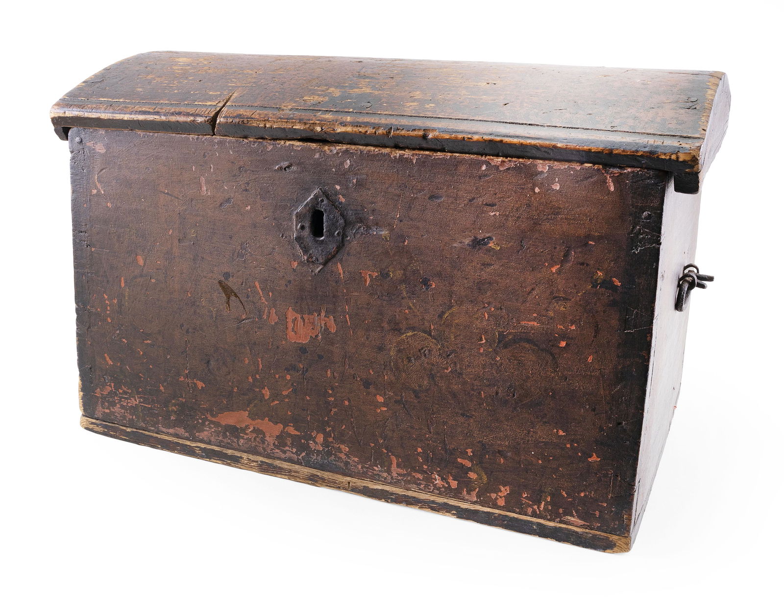 DOME-TOP BOX 19th Century Height 15”. Width (1 of 2)