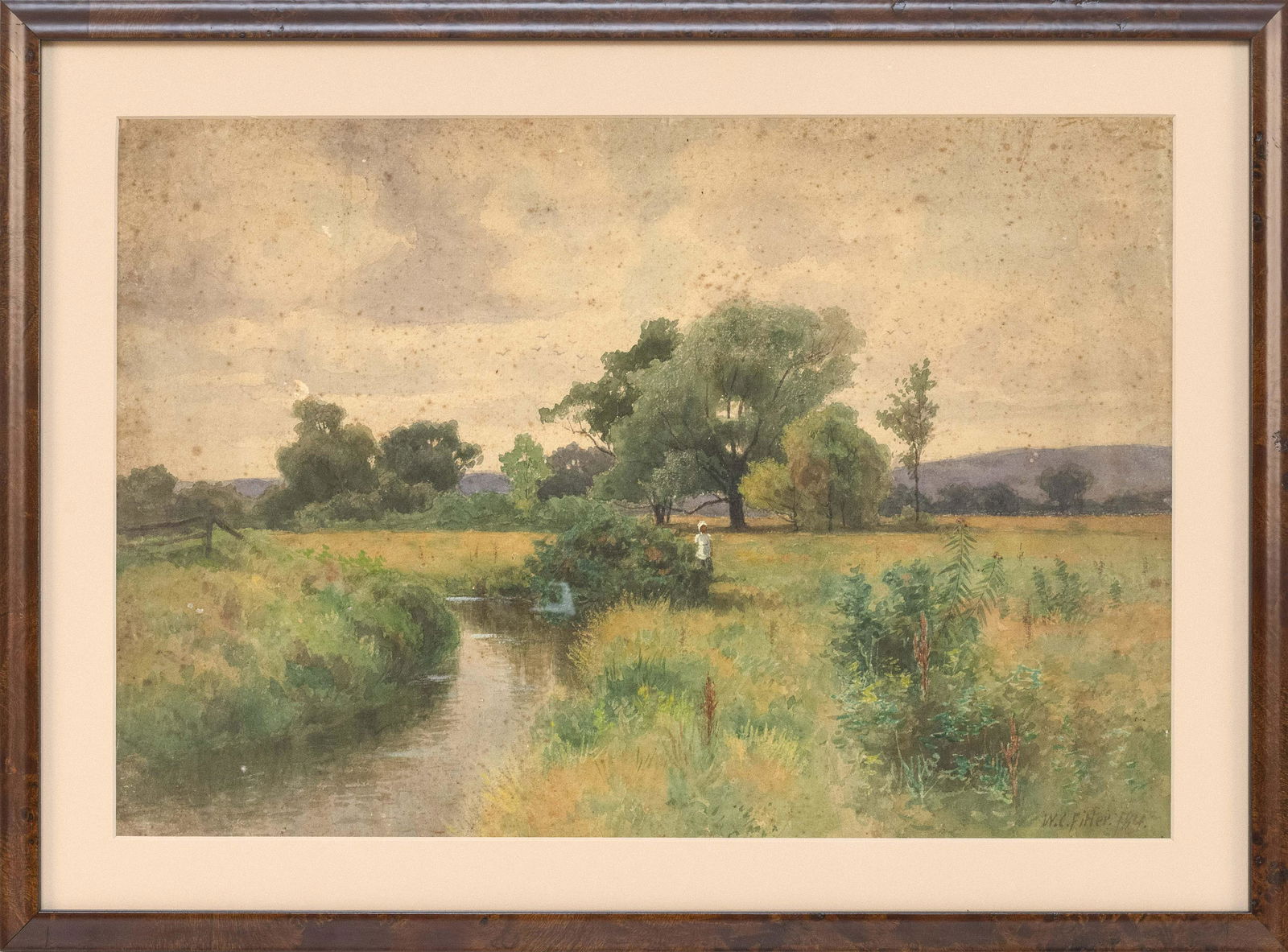 WILLIAM CROTHERS FITLER (New York, 1857-1915), Marsh (1 of 3)