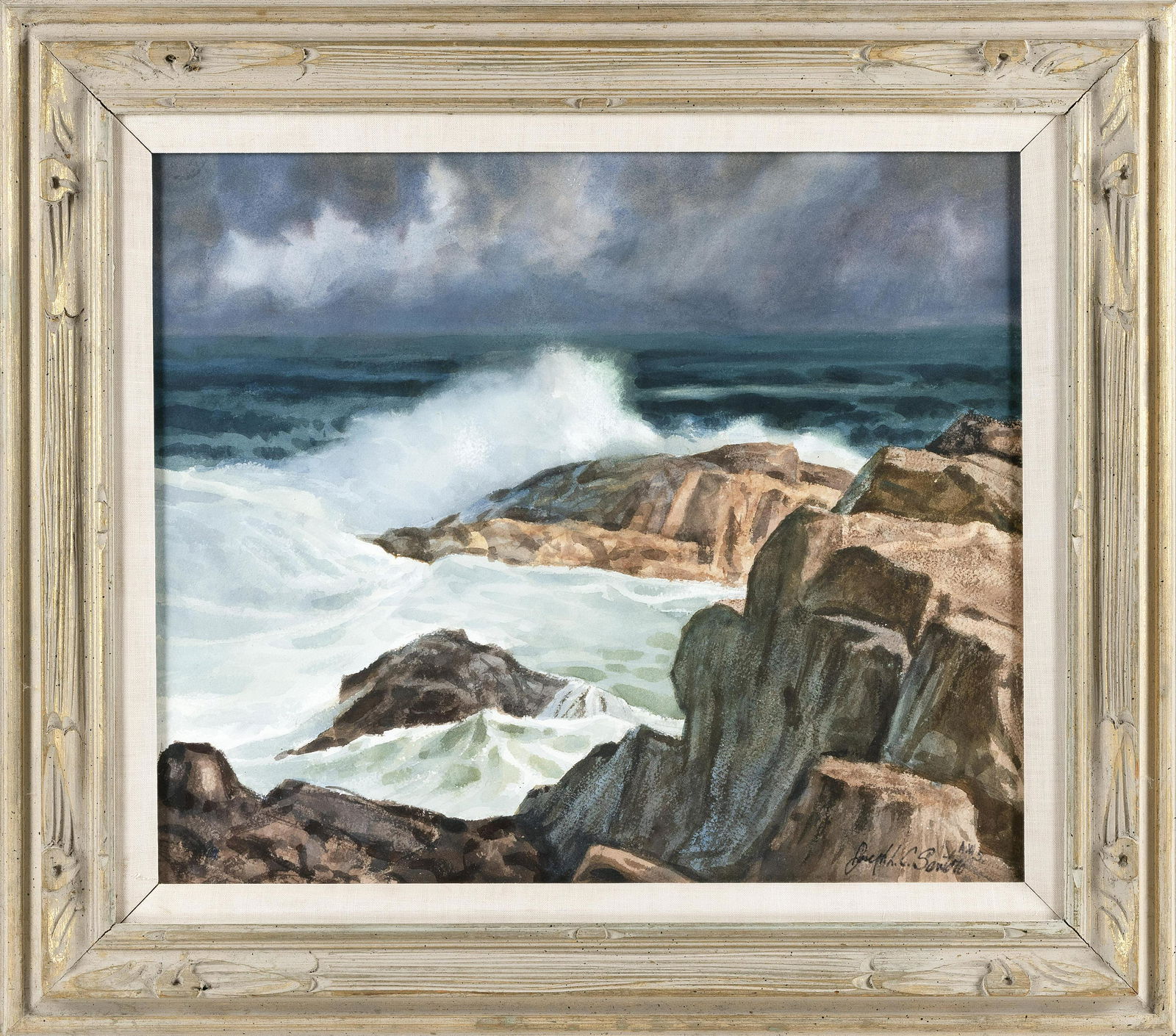 JOSEPH L.C. SANTORO (Massachusetts, 1908-1998), Bass (1 of 2)