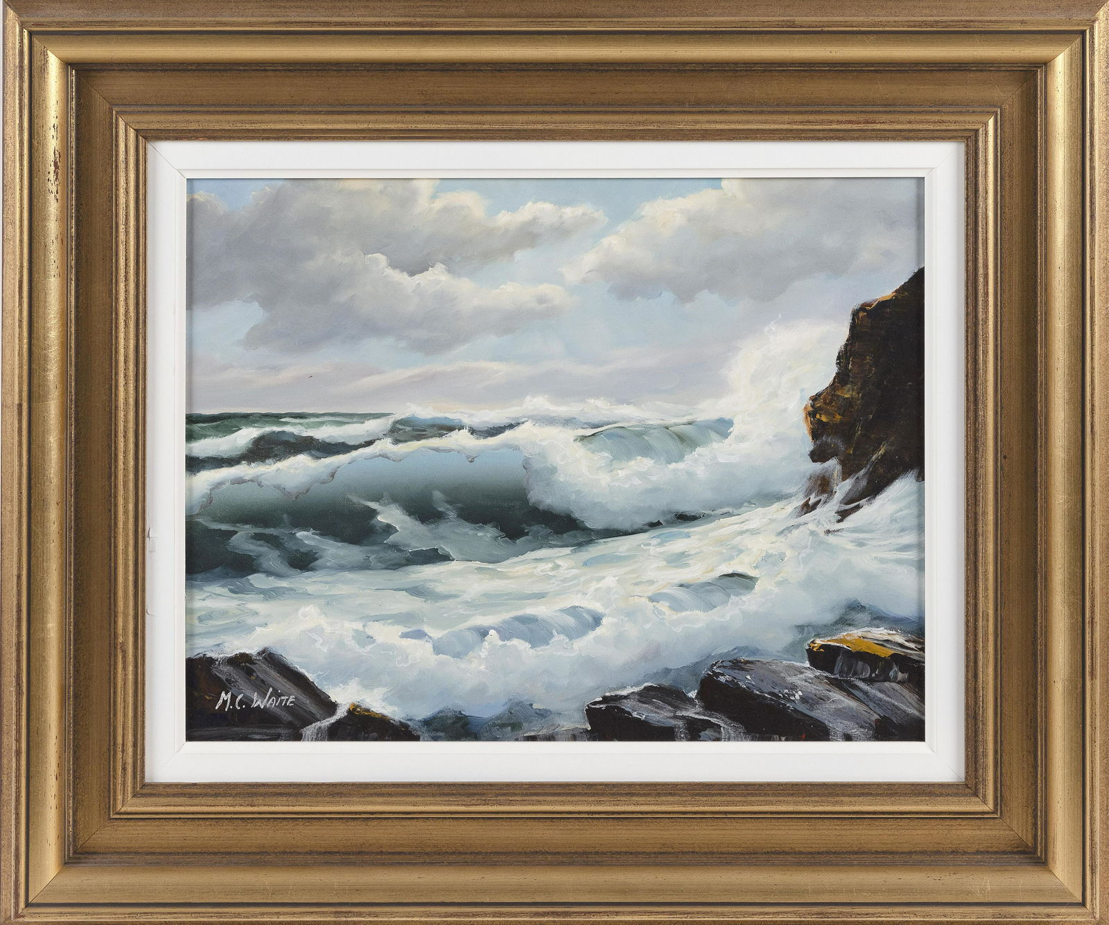 M.C. (MALCOLM C.) WAITE (Massachusetts, 20th Century), (1 of 2)