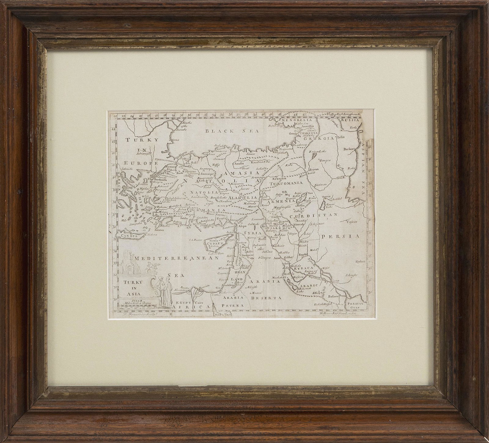 MAP OF “TURKEY IN ASIA” 17th/18th Century (1 of 1)