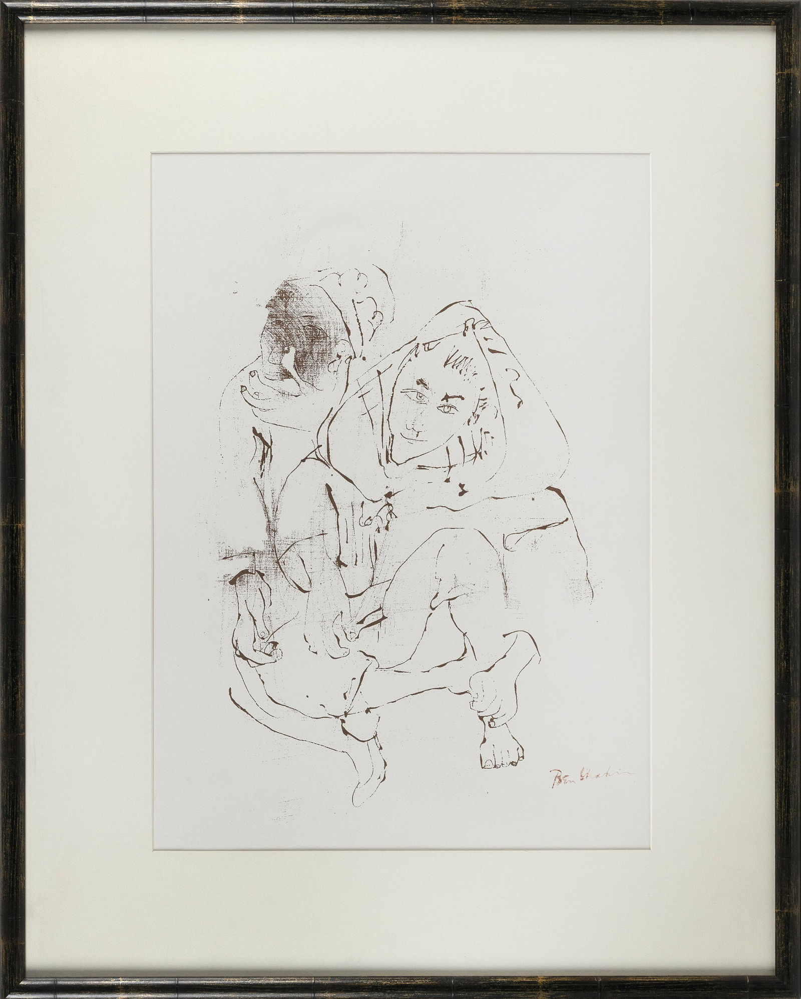 BEN SHAHN (New York, 1898-1969), "Algerian Memory", (1 of 1)