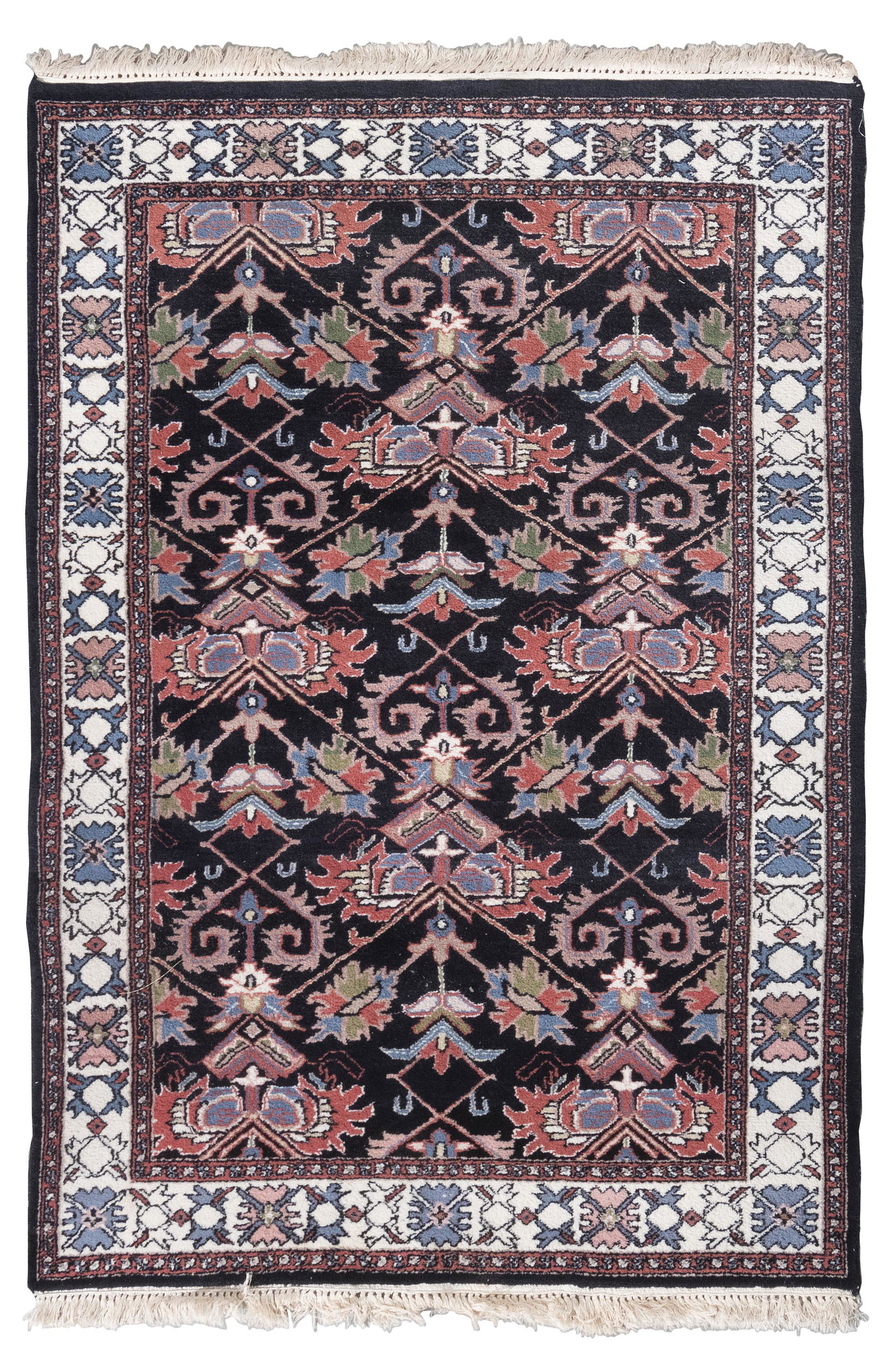 HAMADAN DESIGN RUG: 3’11” X 5’ (1 of 1)
