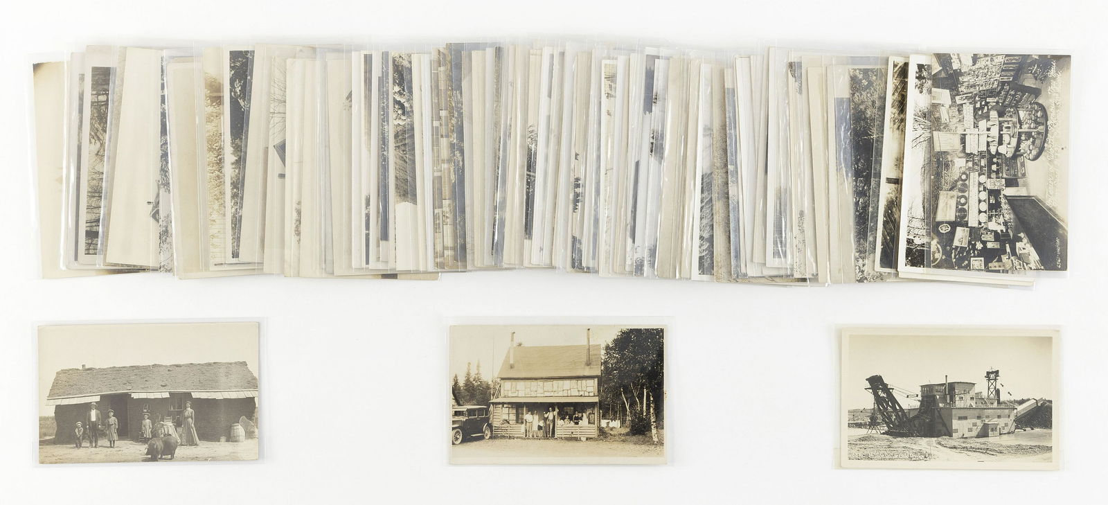 (TOPICAL) REAL OR PRINTED PHOTO - VIEWS: 88 POSTCARDS (1 of 1)