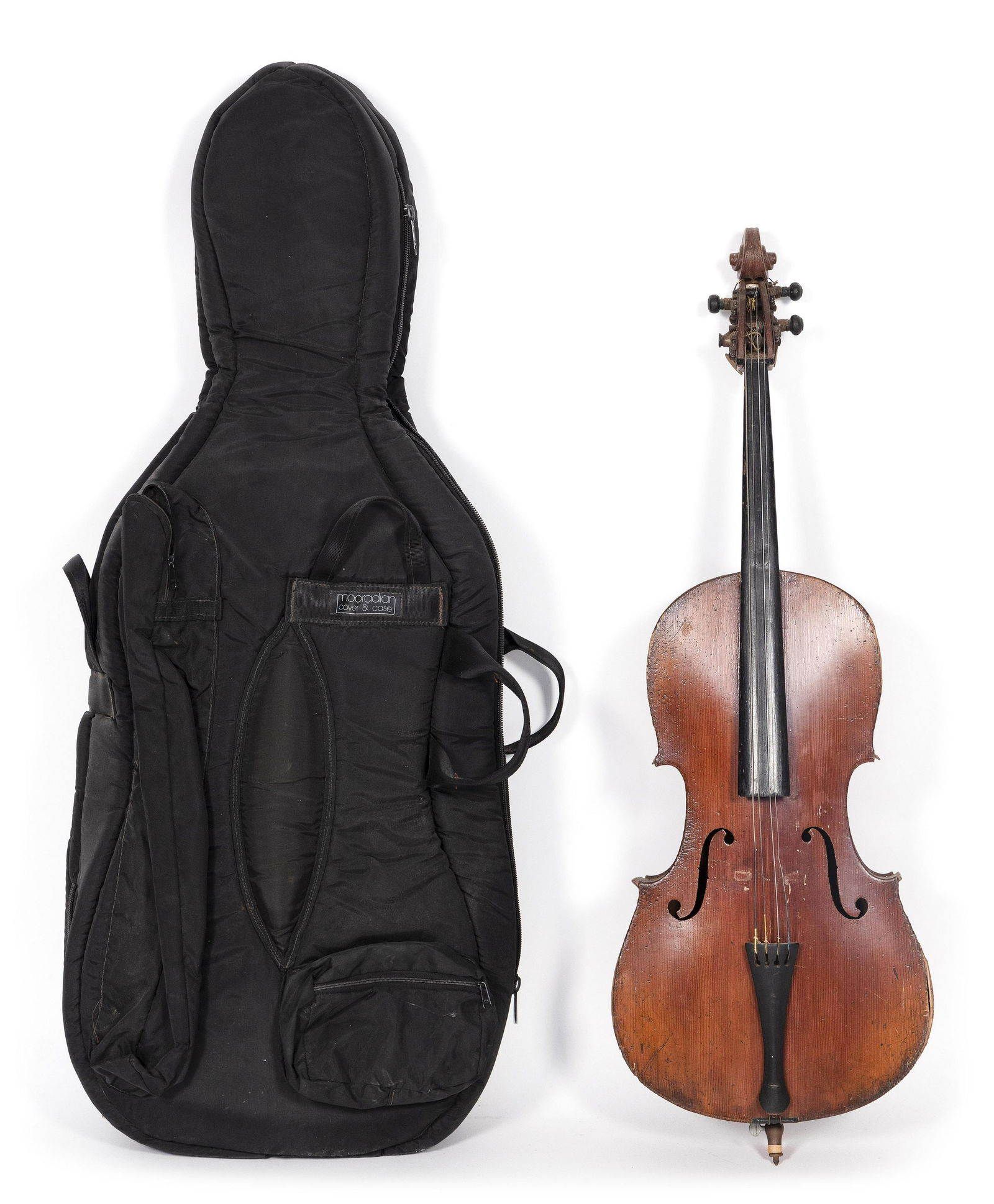 ANTIQUE CELLO 19th Century Total length excluding end (1 of 1)