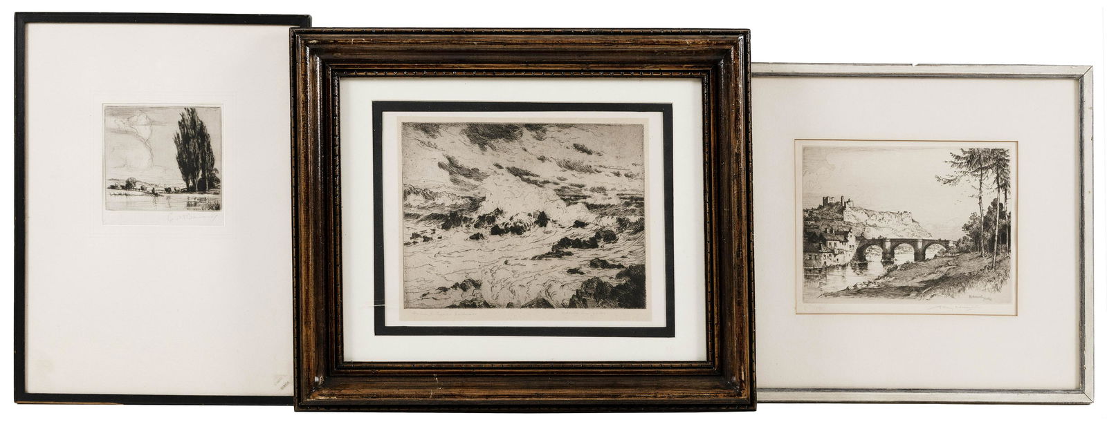 THREE ETCHINGS 19th/20th Century (1 of 1)