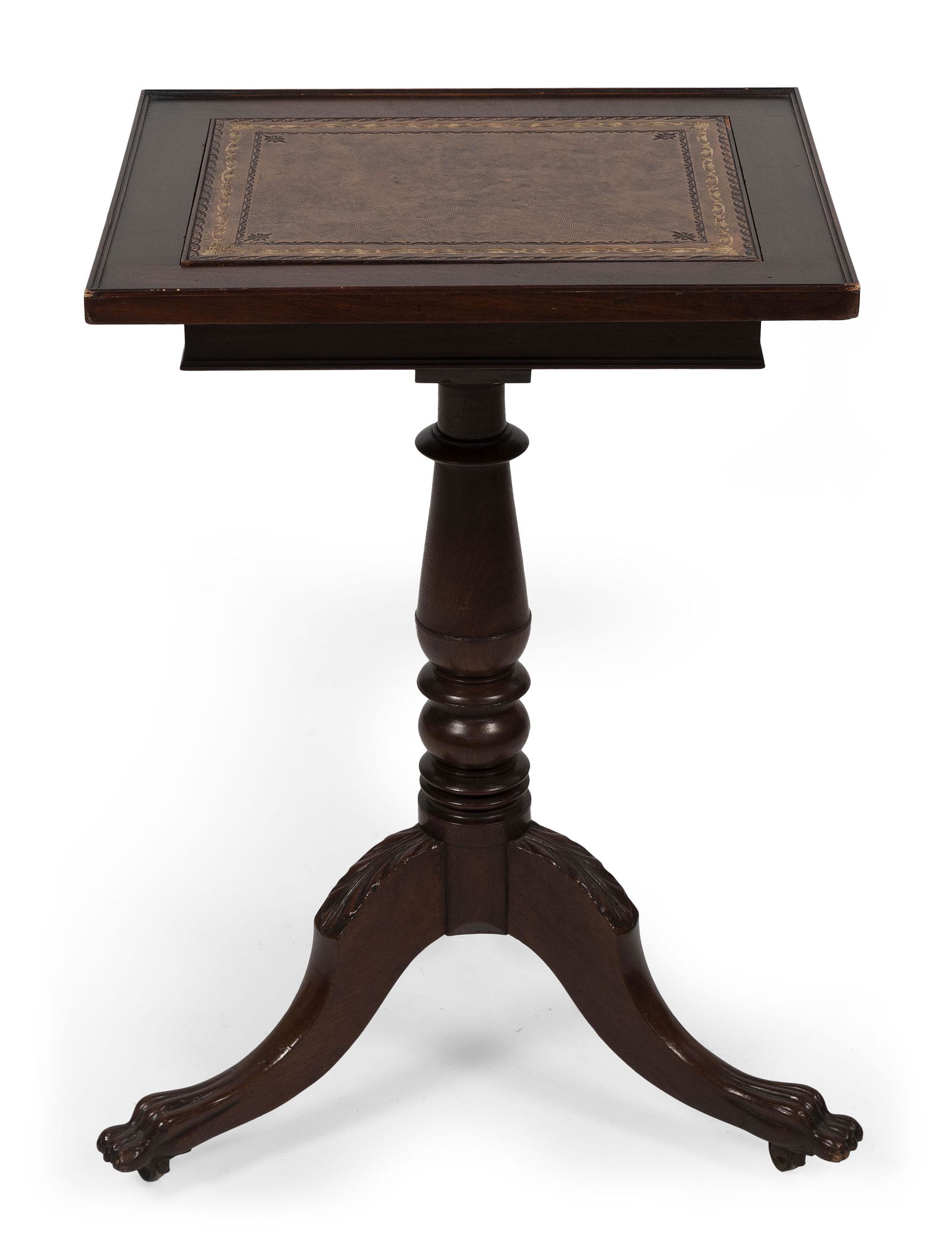 ENGLISH CANDLESTAND-FORM SEWING TABLE First Quarter of (1 of 1)