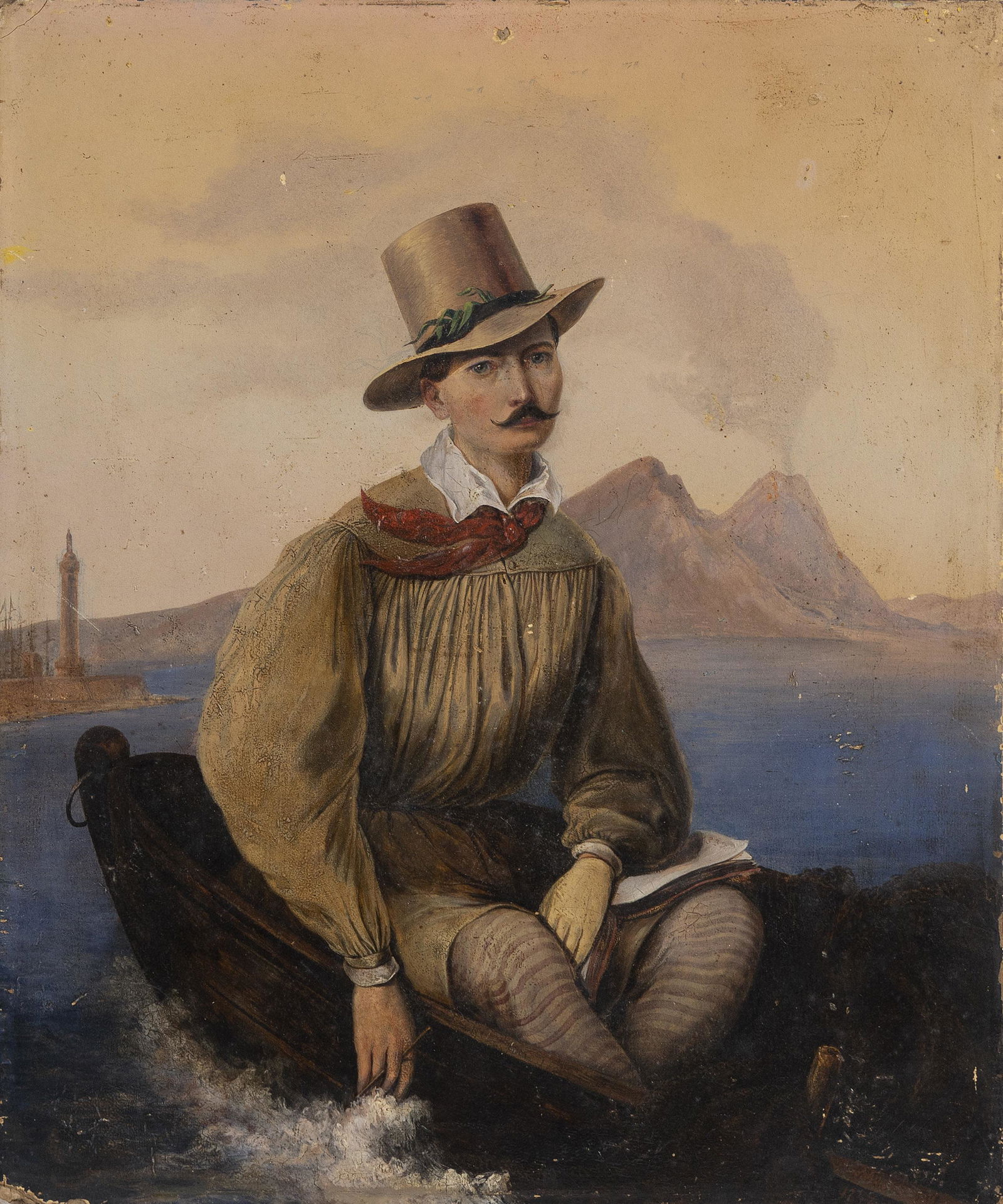 ITALIAN SCHOOL (19th Century,), A well-dressed (1 of 2)