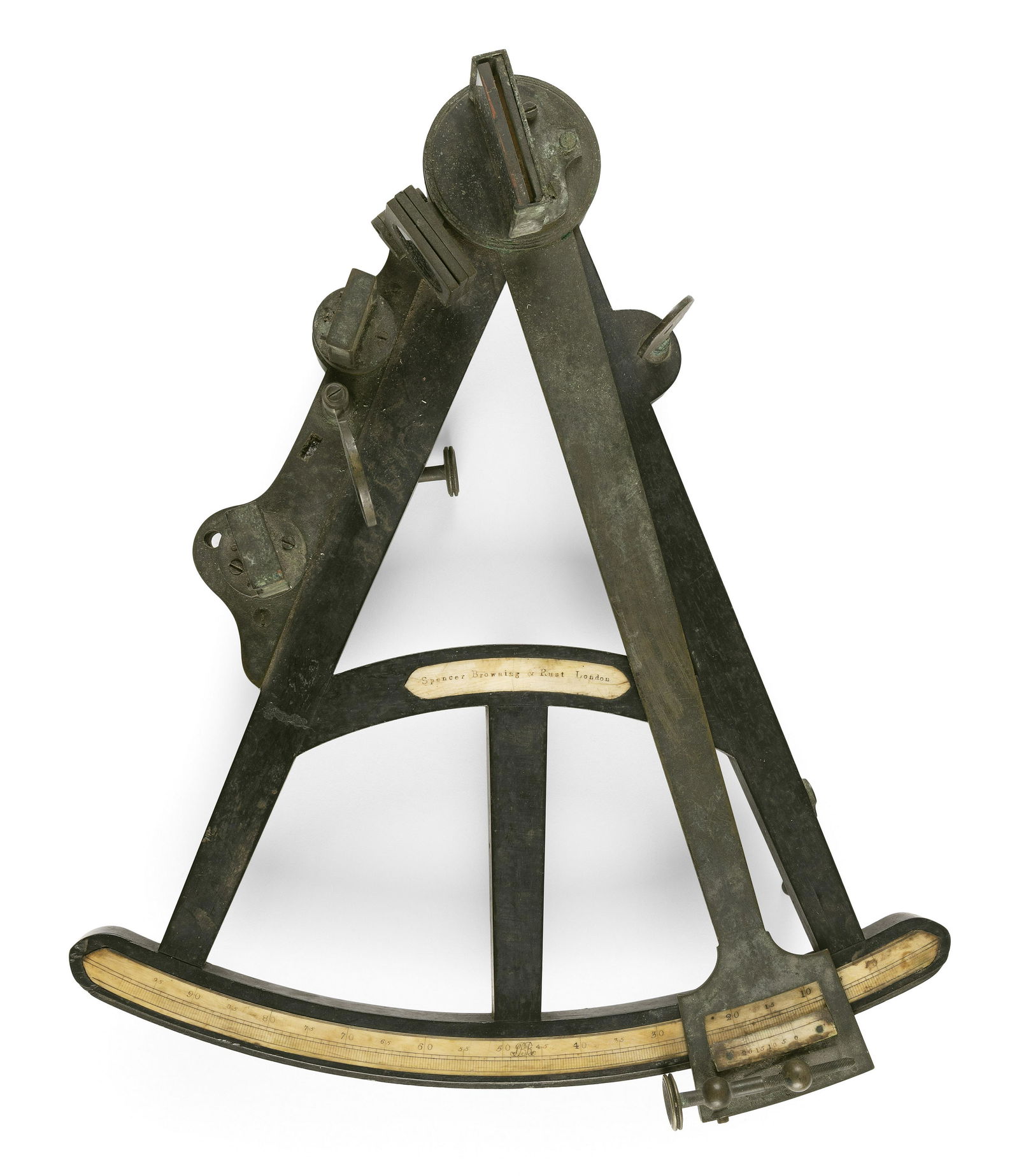 SPENCER BROWNING & RUST OCTANT London, Mid-19th Century (1 of 1)