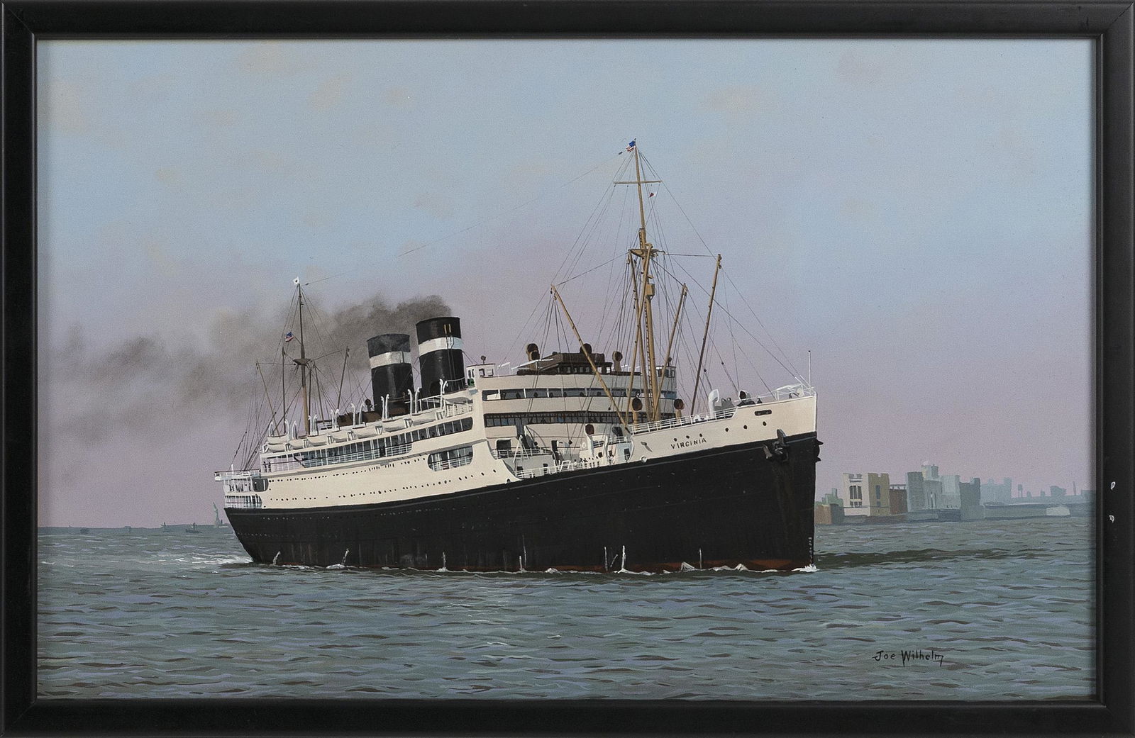 JOSEPH WILHELM (Louisiana, 1923-2003), Steamship (1 of 2)