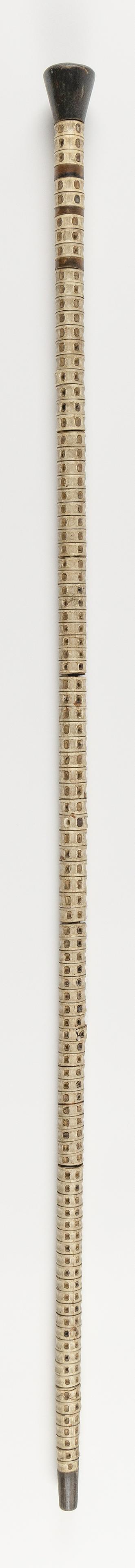 SHARK VERTEBRAE CANE Late 19th/Early 20th Century (1 of 1)