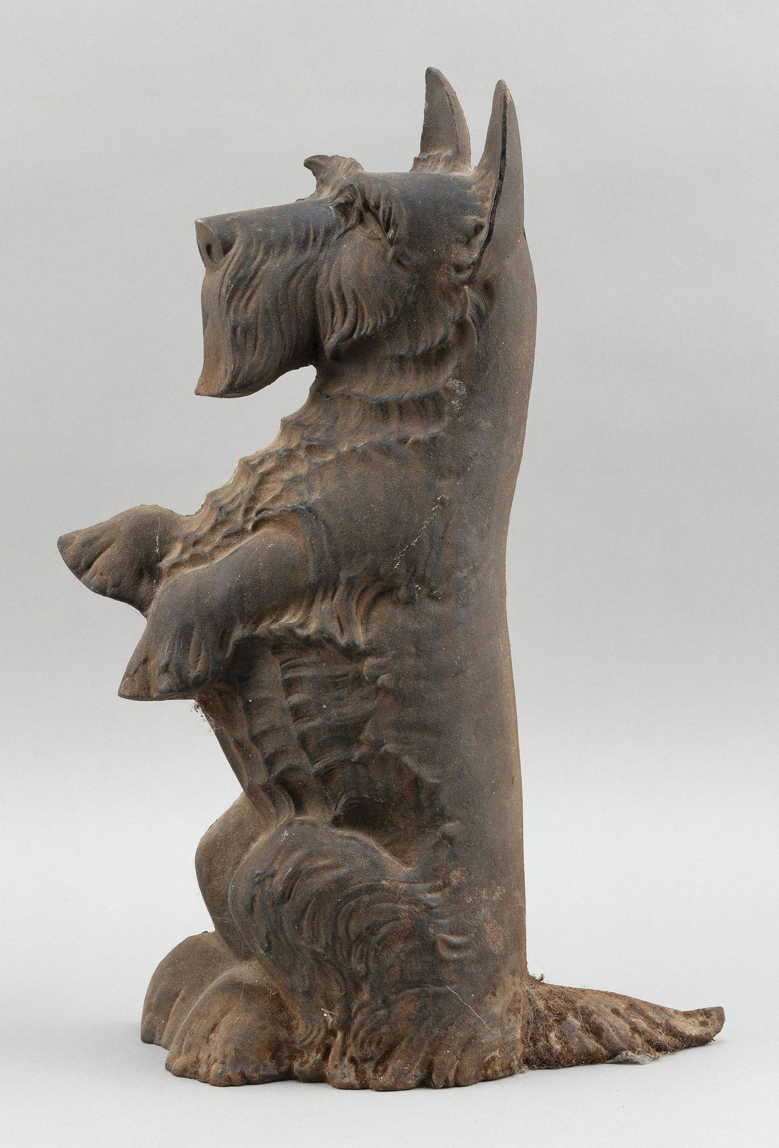 CAST IRON SCOTTIE DOG Late 19th Century Height (1 of 2)