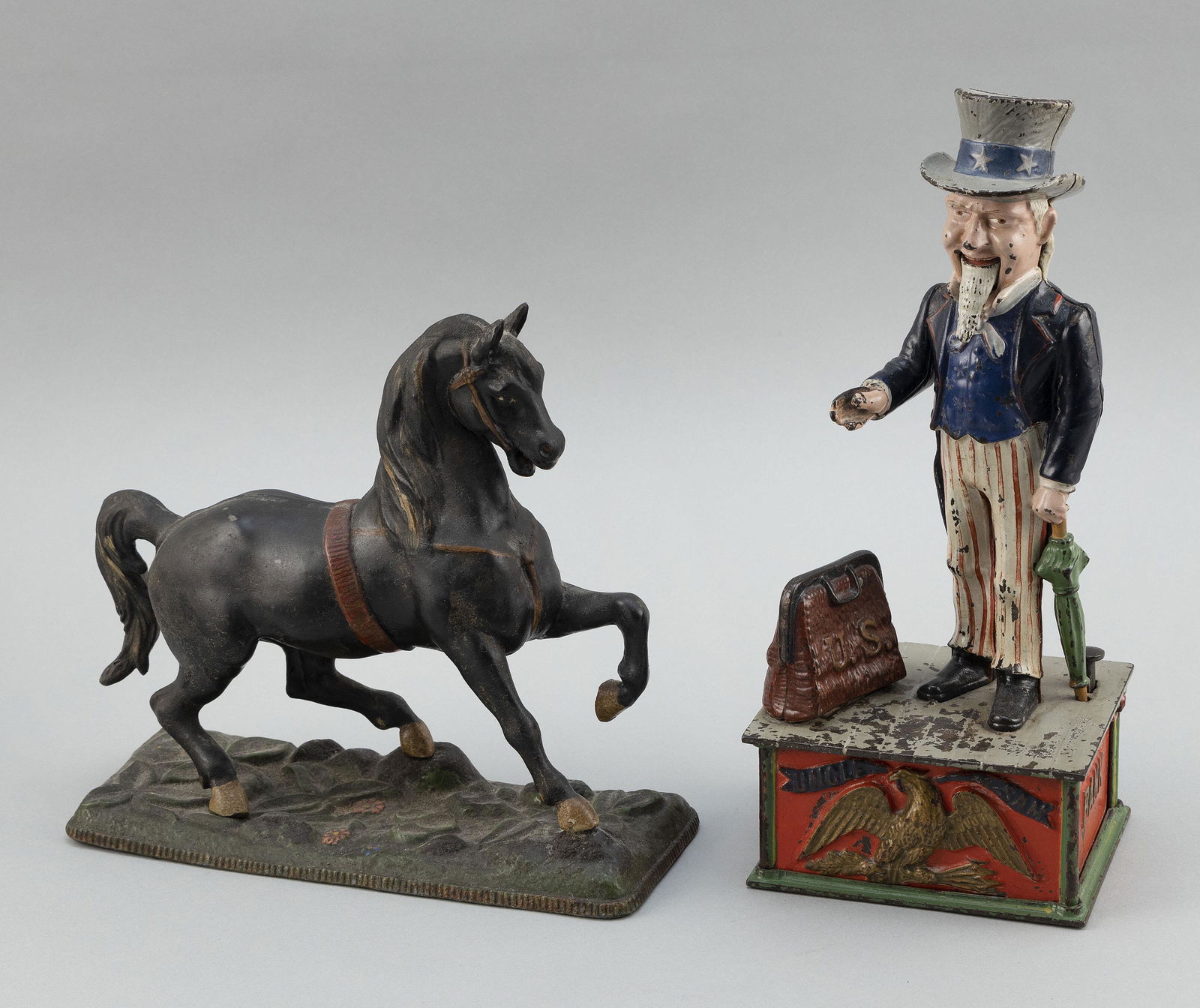 TWO CAST IRON ITEMS (1 of 2)