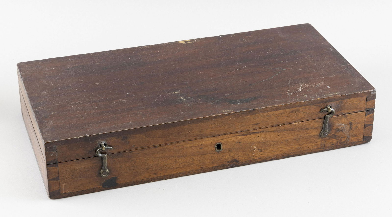 G.W. BLUNT CASED BRASS SURVEYOR'S COMPASS New York, (1 of 3)