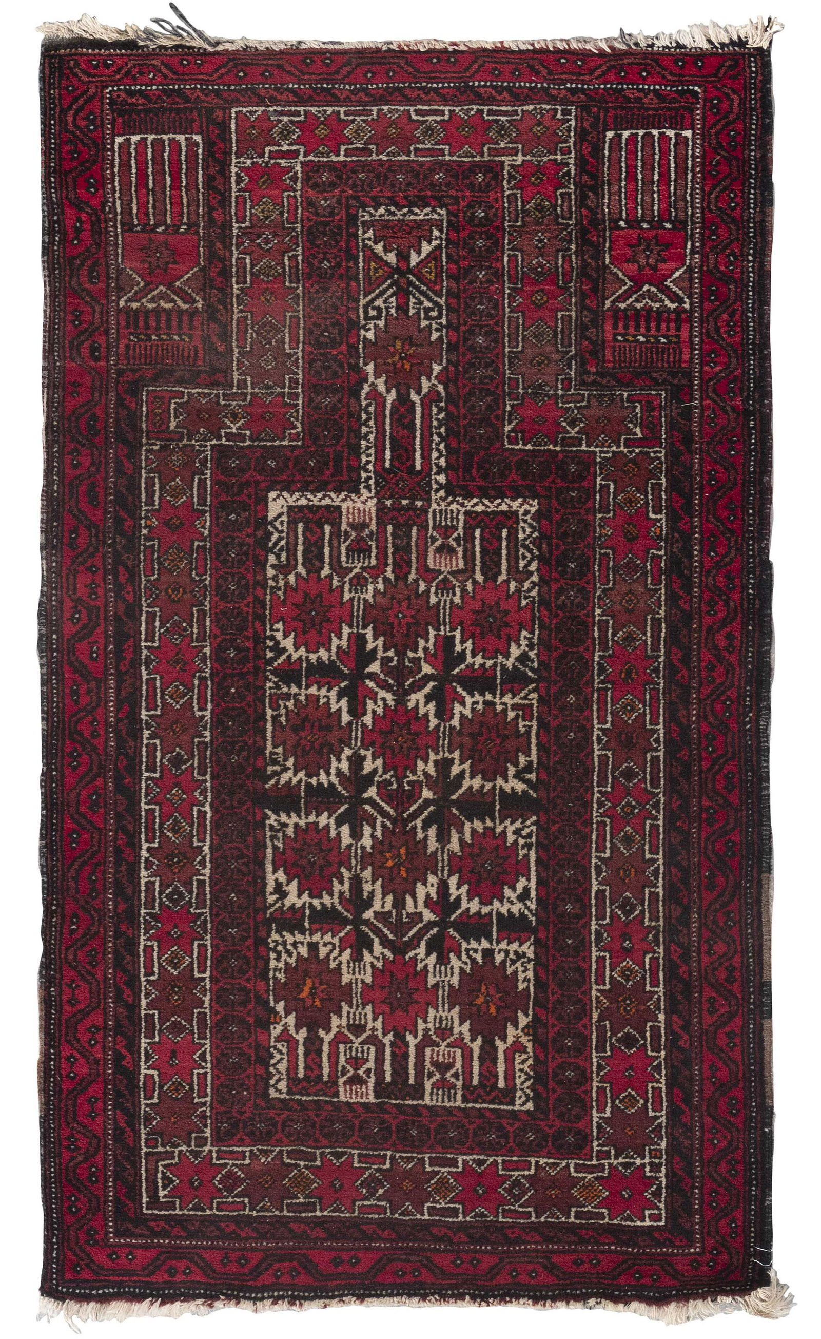 TURKOMAN PRAYER RUG: 2’7” X 4’3” (1 of 1)
