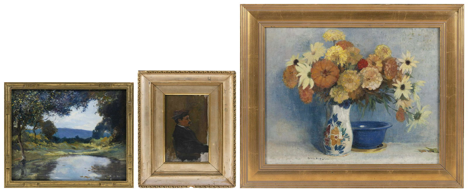 CORWIN KNAPP LINSON (New Jersey, 1864-1934), Three (1 of 7)