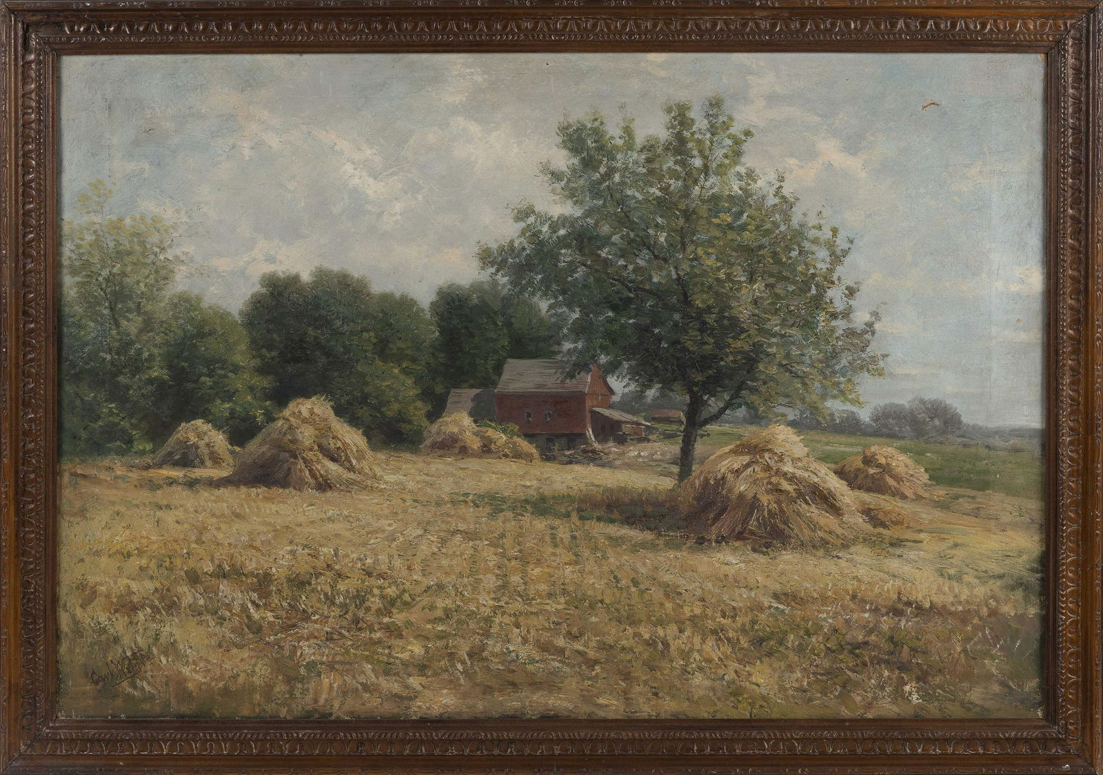 CARL PHILIPP WEBER (Pennsylvania/Germany, 1849-1922), (1 of 2)