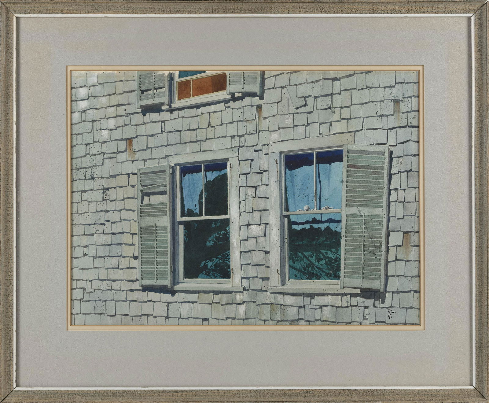 VAN CREWS JR. (Massachusetts, 20th Century), Windows on (1 of 2)