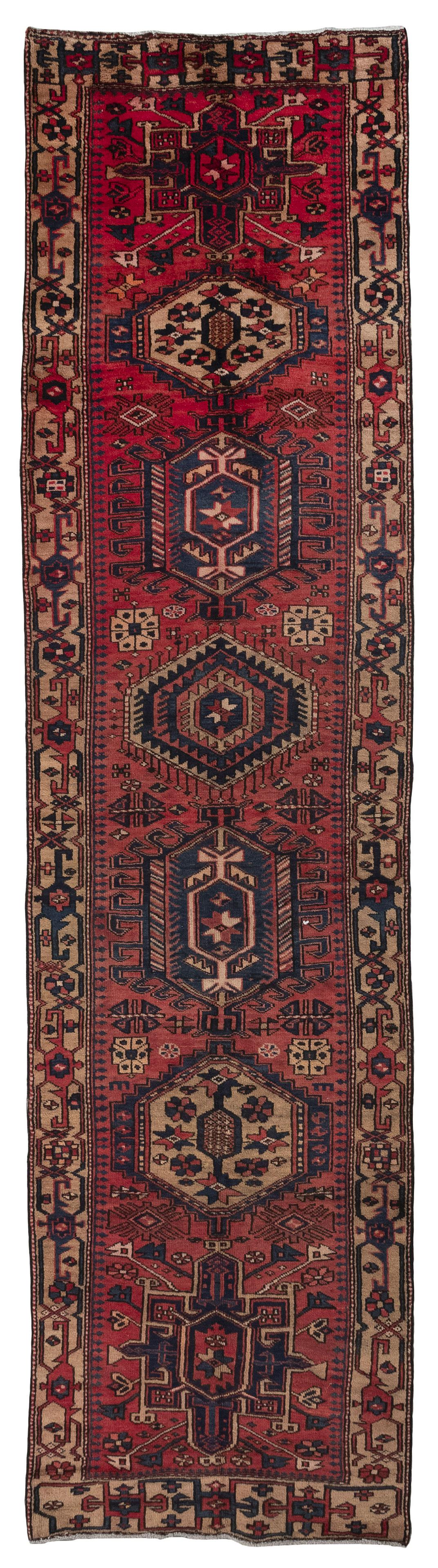 NORTHWEST PERSIAN RUNNER: 3’7” X 13’9” Second Half of the 20th Century (1 of 1)