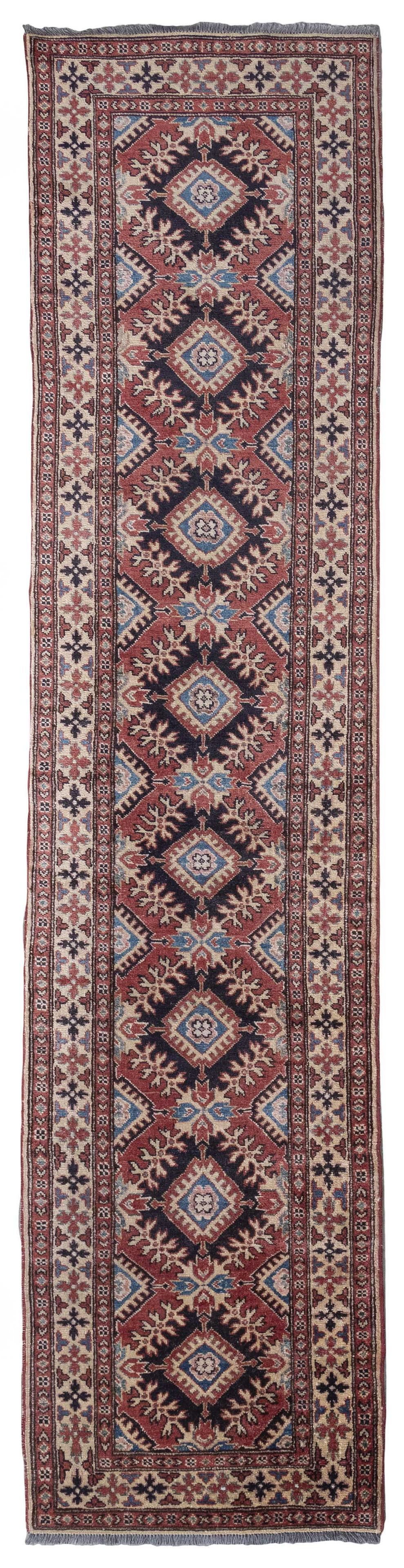 CAUCASIAN DESIGN RUNNER: 2’5” X 10’0” Late 20th Century (1 of 2)