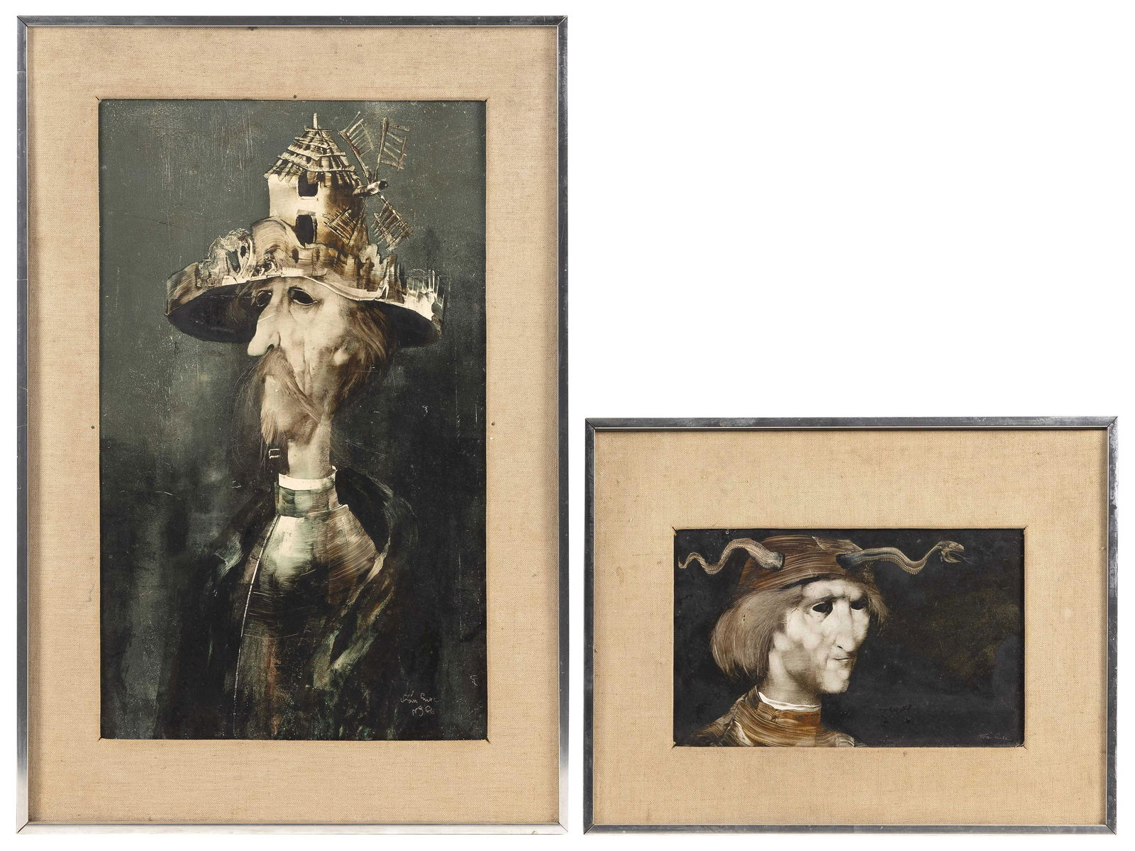 ENDRE SZASZ (Hungary, 1926-2003), Two works (1 of 2)