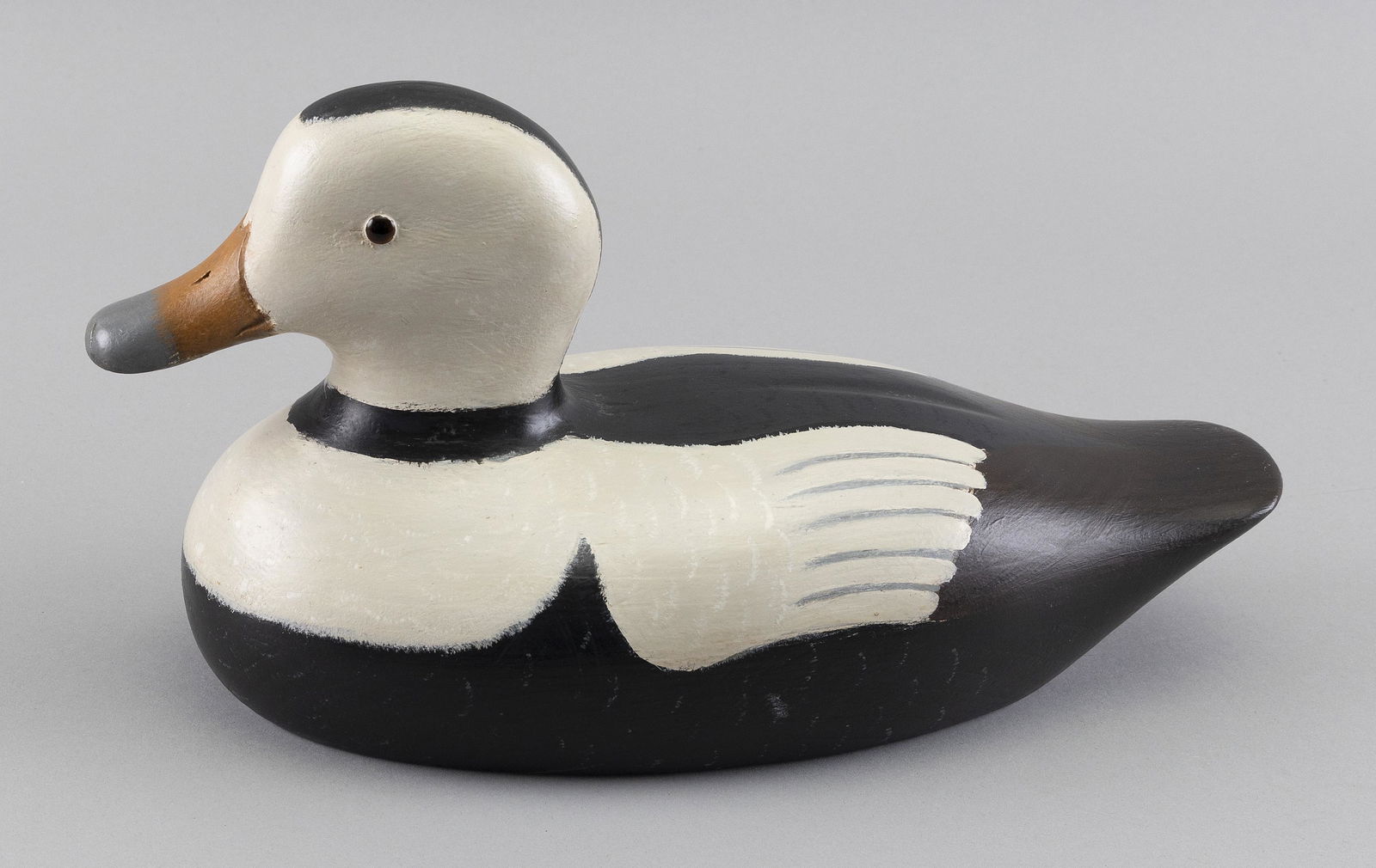 HOLGER SMITH BRANT DECOY AND SAND LABRADOR DUCK DECOY Mattapoisett, Massachusetts, 20th Century (1 of 10)