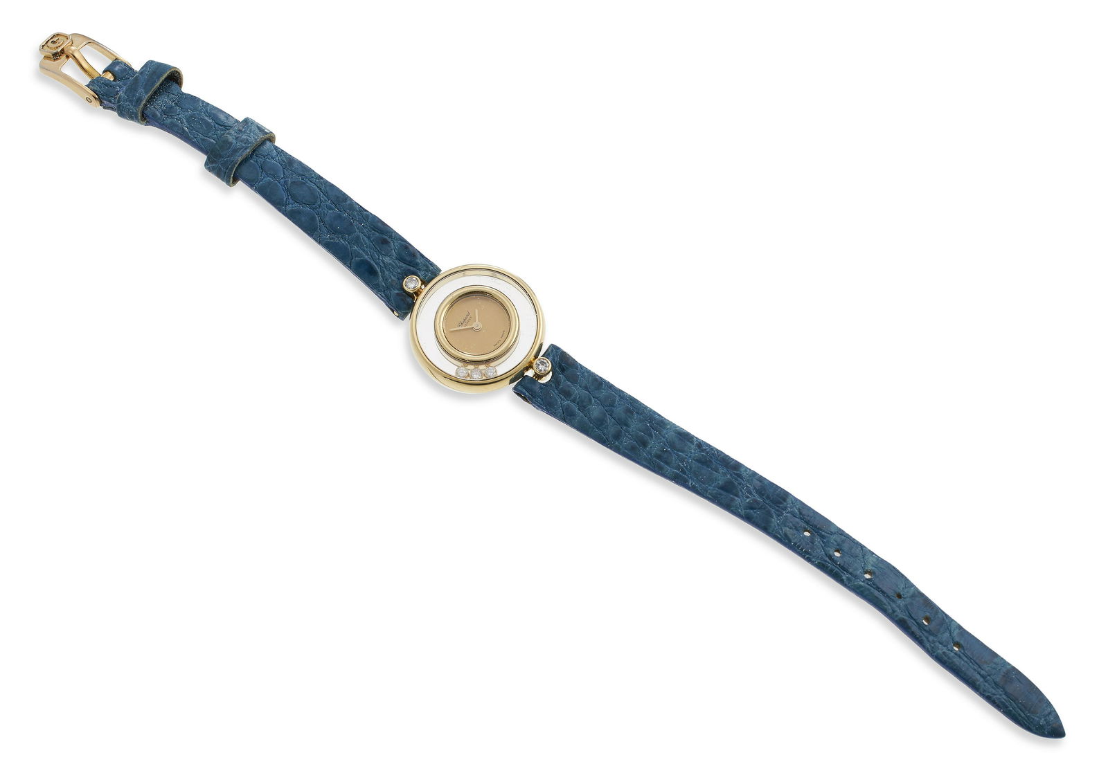 CHOPARD HAPPY DIAMONDS 18KT YELLOW GOLD WATCH (1 of 1)