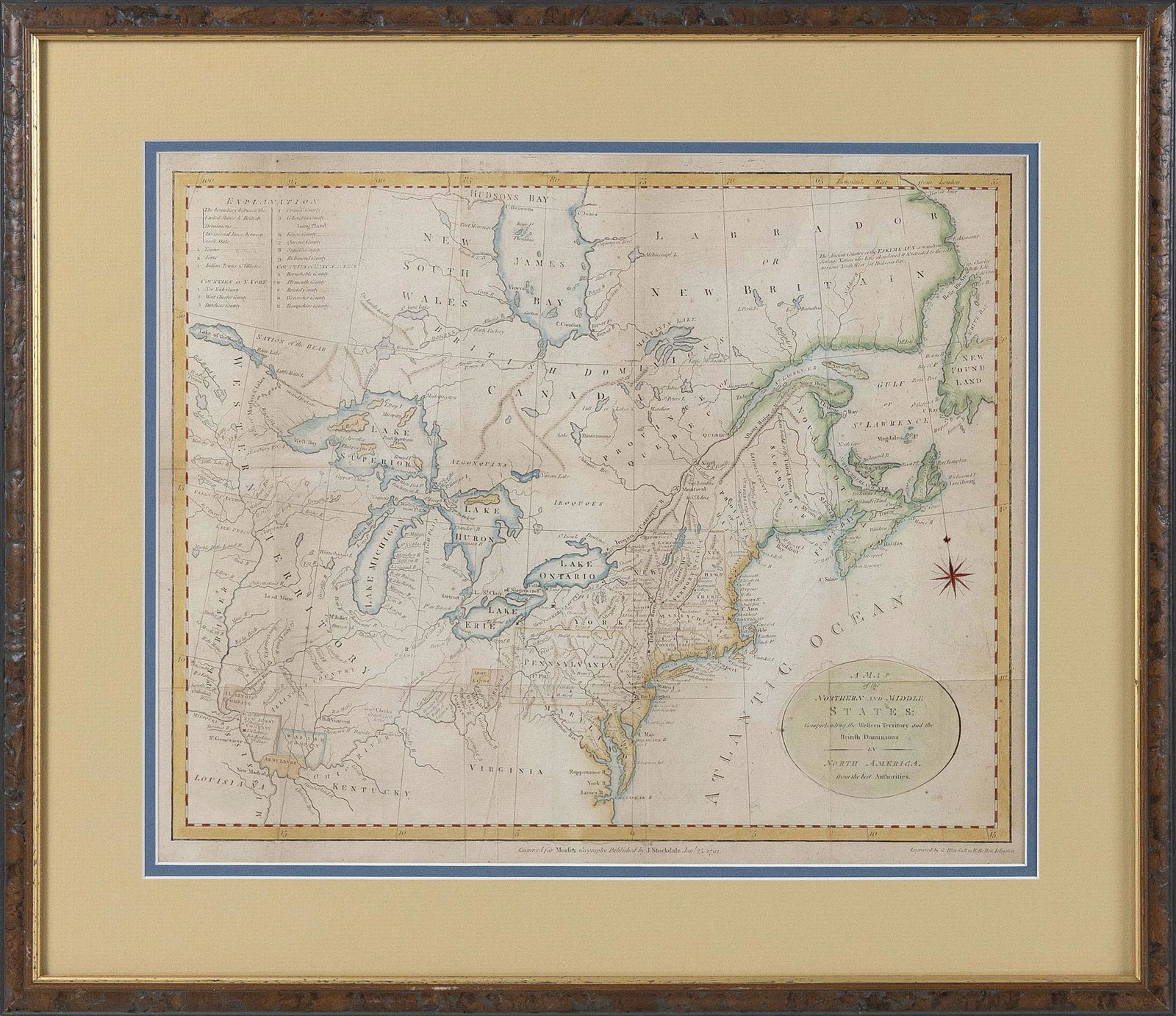 MAP OF THE NORTHERN AND MID-ATLANTIC STATES (1 of 2)