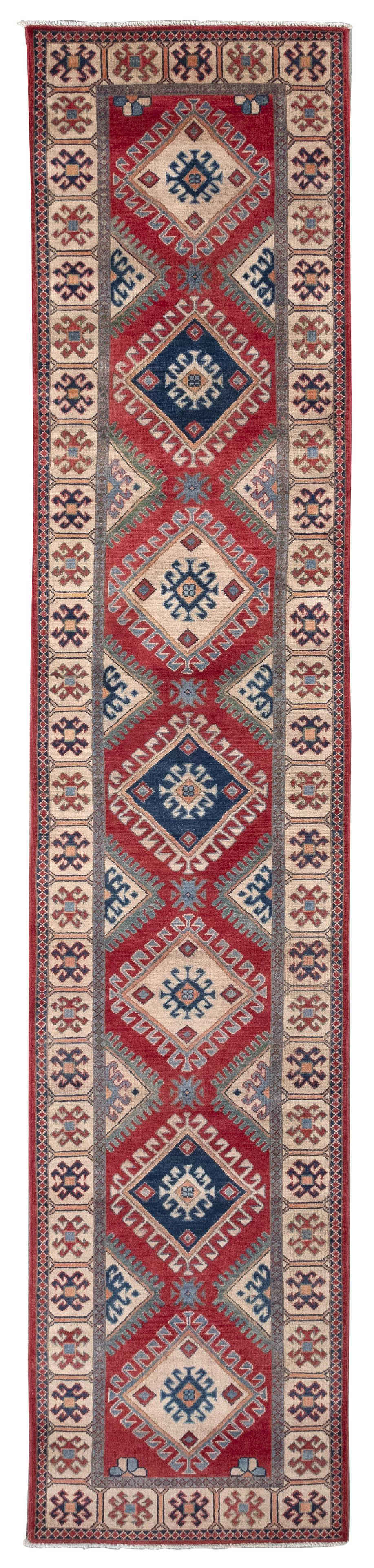 CAUCASIAN DESIGN RUNNER: 2’8” X 12’9” 21st Century (1 of 1)