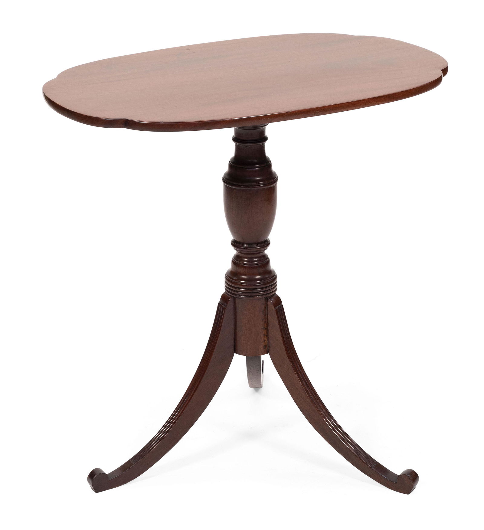 FEDERAL TILT-TOP CANDLESTAND America, First Quarter of the 19th Century Height 27.75”. Top (1 of 1)