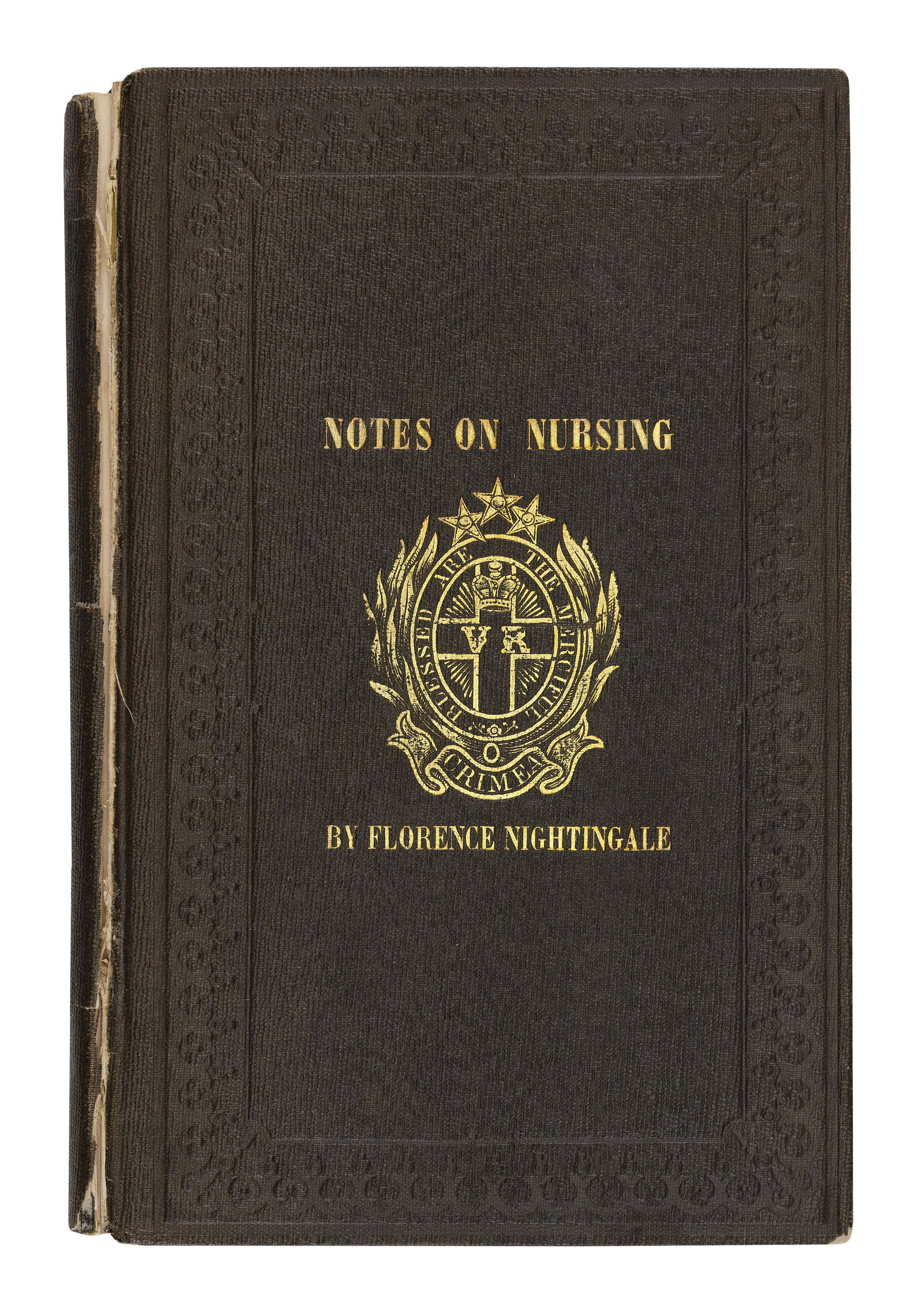 NURSING BOOK BY FLORENCE NIGHTINGALE 1860 8” x 5”. (1 of 3)
