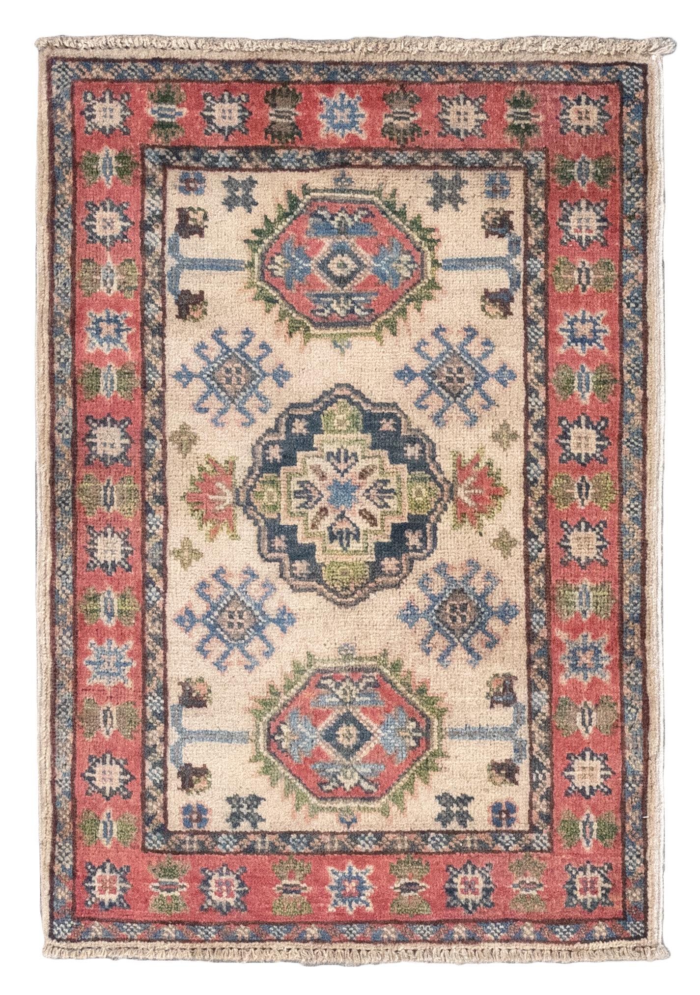 CAUCASIAN DESIGN MAT: 2’1” X 2’10” 21st Century (1 of 1)