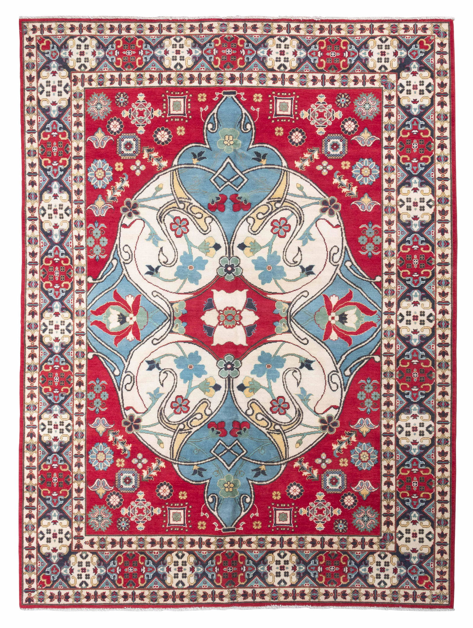 PERSIAN DESIGN RUG: 8’5” X 11’2” 21st Century (1 of 1)