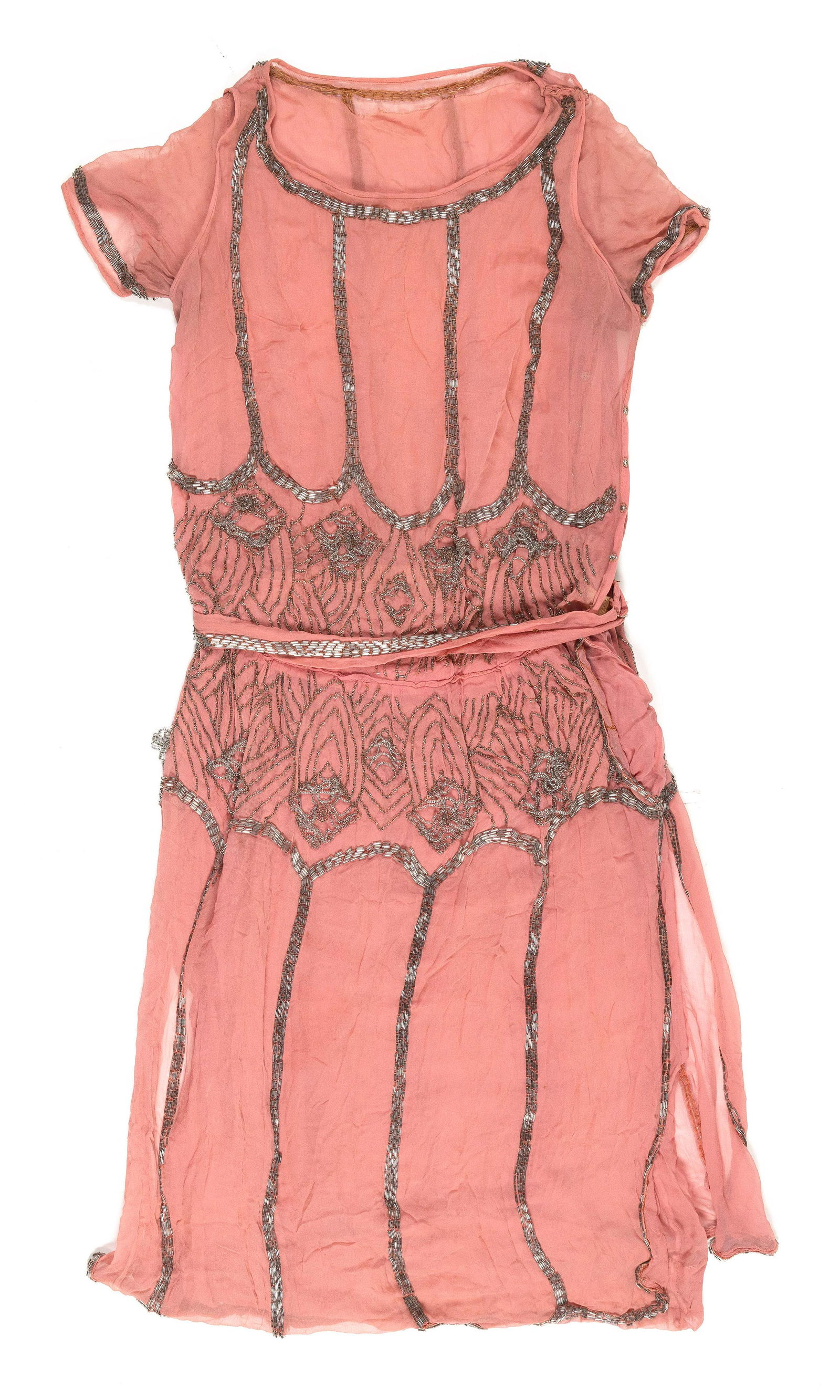 ART DECO BEADED DRESS Early 20th Century (1 of 2)
