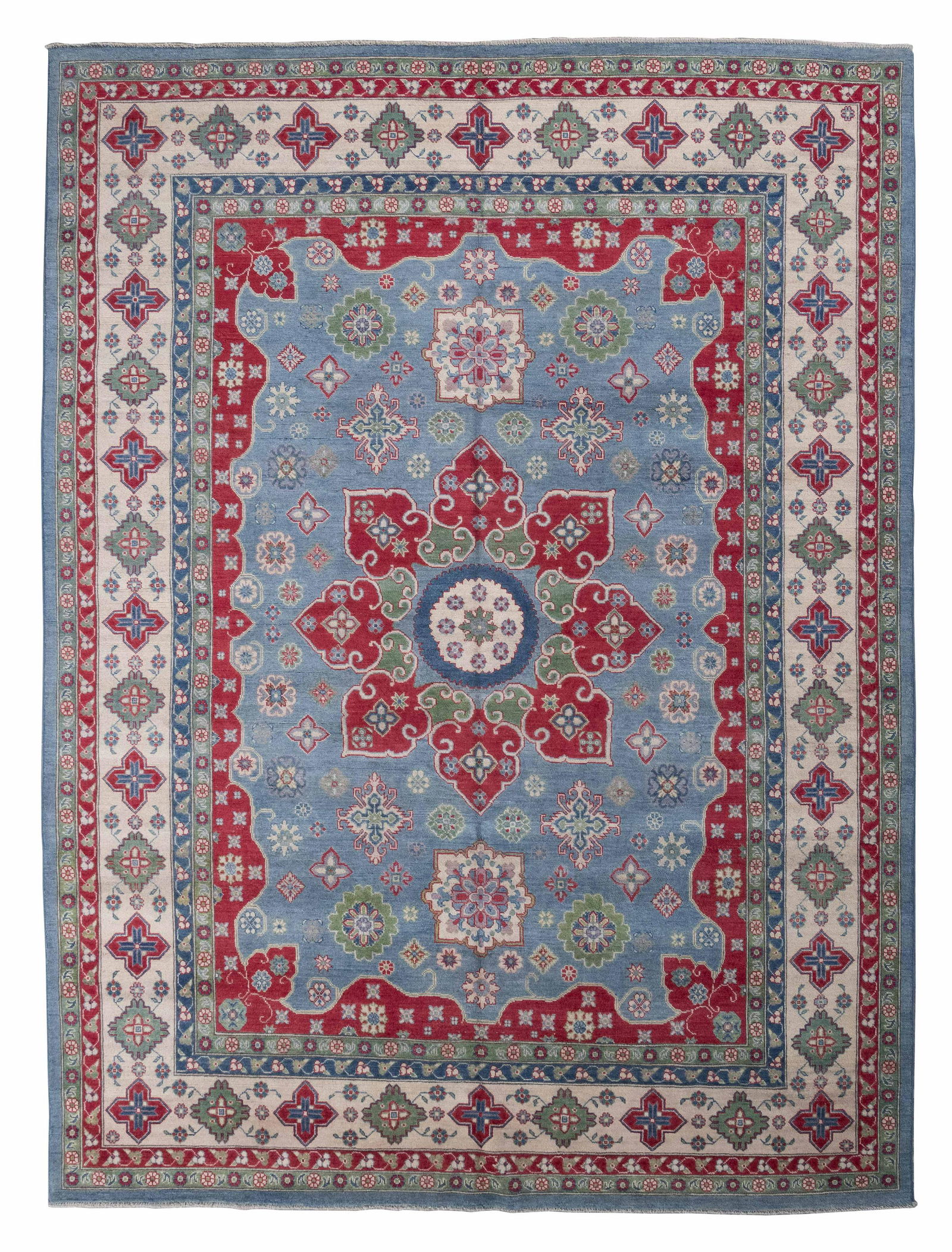 PERSIAN DESIGN RUG: 8’11” X 11’9” 21st Century (1 of 1)