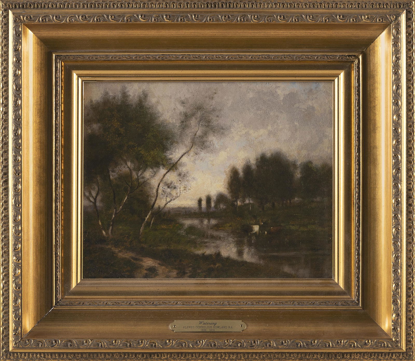 ALFRED CORNELIUS HOWLAND (New York/California/Massachusetts/New Hampshire/Europe, 1838-1909), “ (1 of 2)