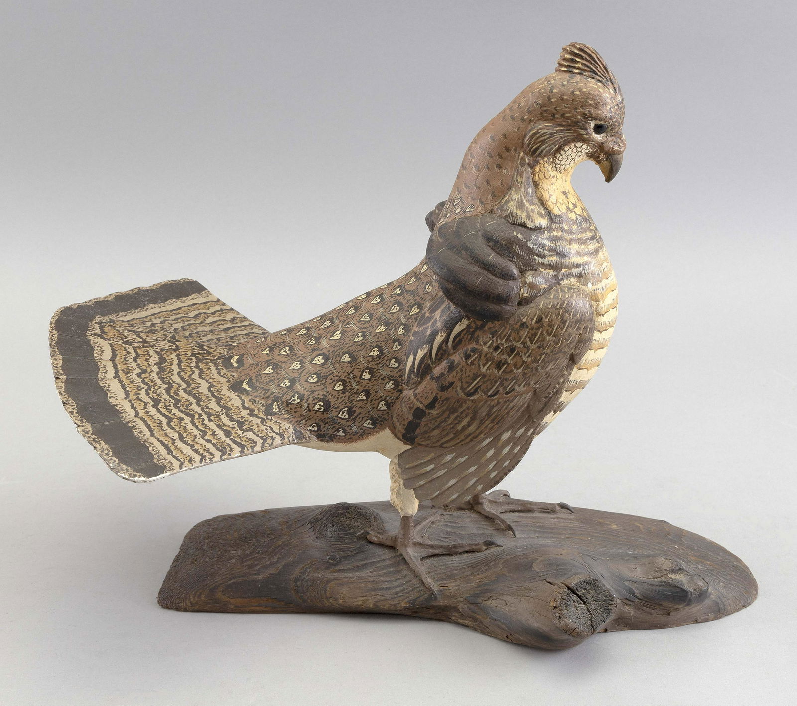 ROBERT AND VIRGINIA WARFIELD RUFFED GROUSE Jaffrey, New Hampshire, 20th Century Height 11”. (1 of 3)