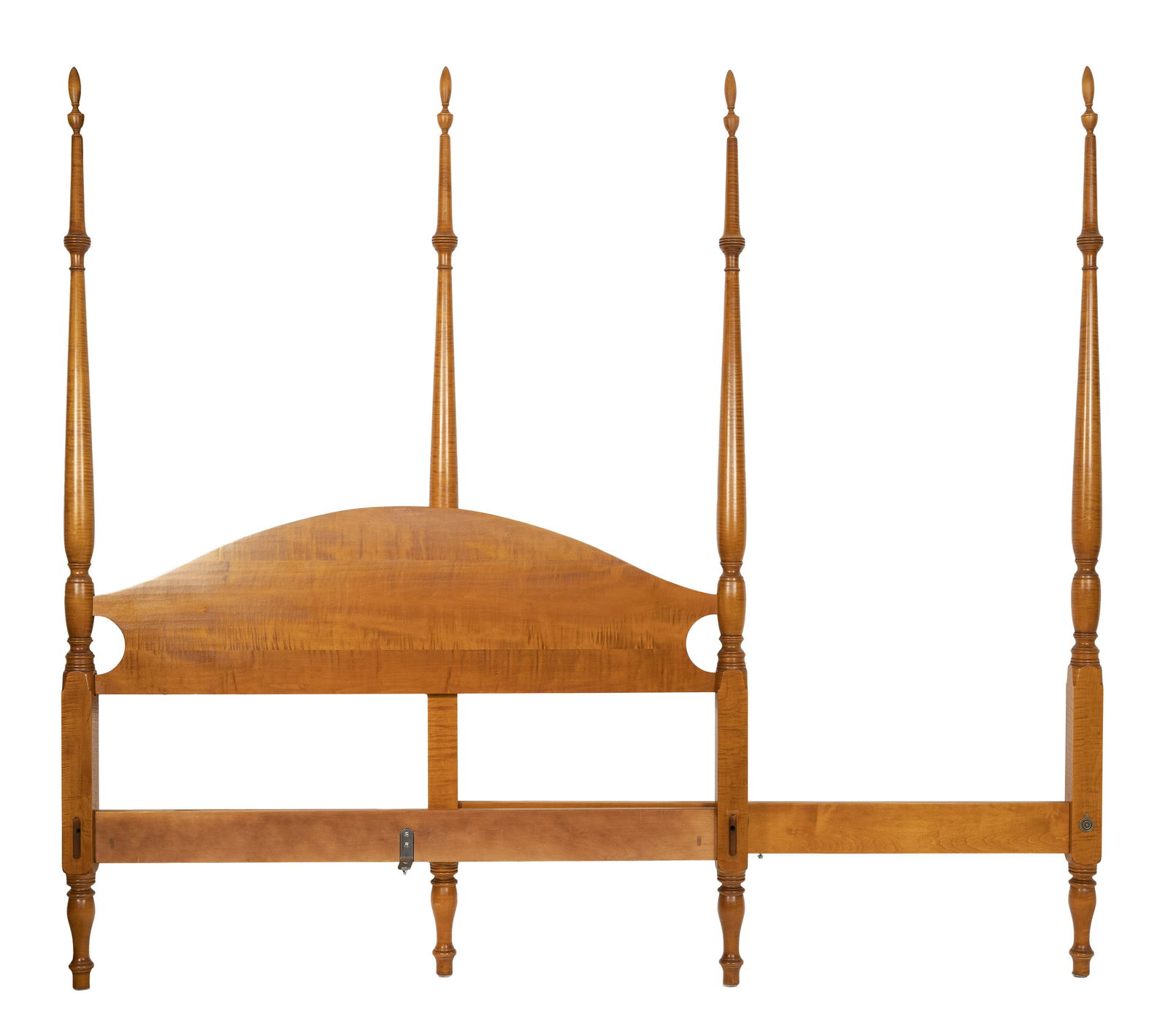 ELDRED WHEELER QUEEN-SIZE BED Massachusetts, 20th Century Height 84”. Width 64”. (1 of 2)