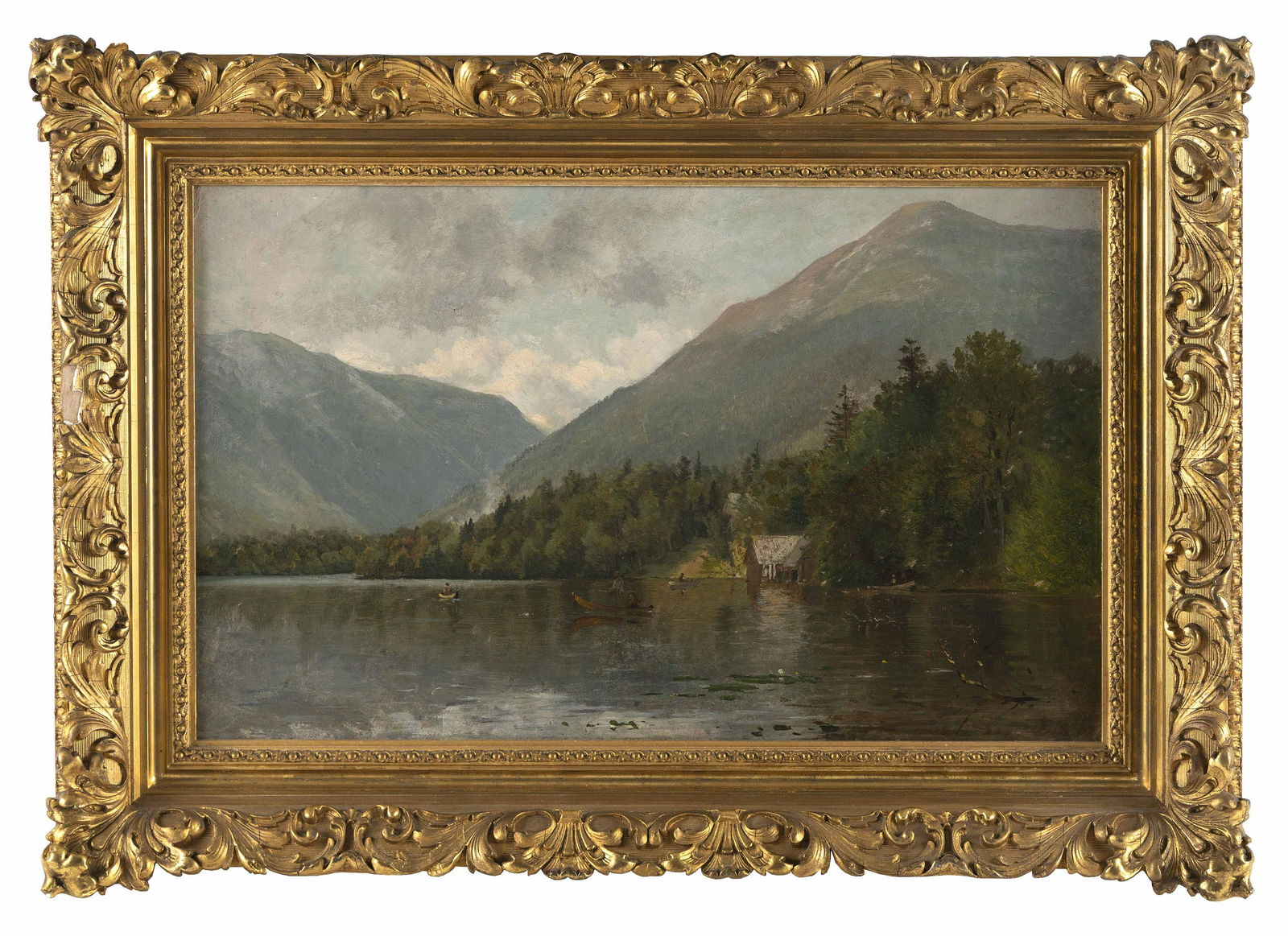 ATTRIBUTED TO SAMUEL LANCASTER GERRY (Massachusetts, 1813-1891), Echo Lake, Franconia, New (1 of 2)