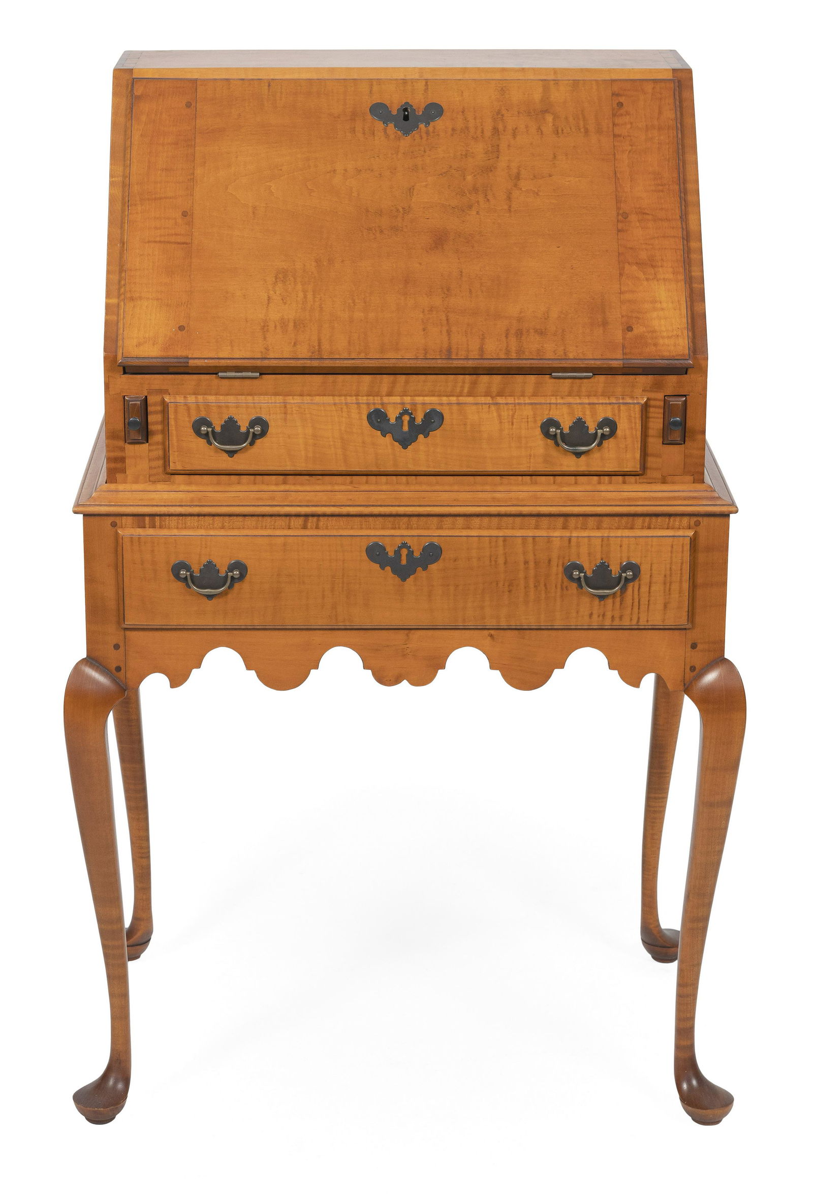 ELDRED WHEELER DIMINUTIVE DESK-ON-FRAME Massachusetts, 20th Century Height 41”. Width (1 of 2)