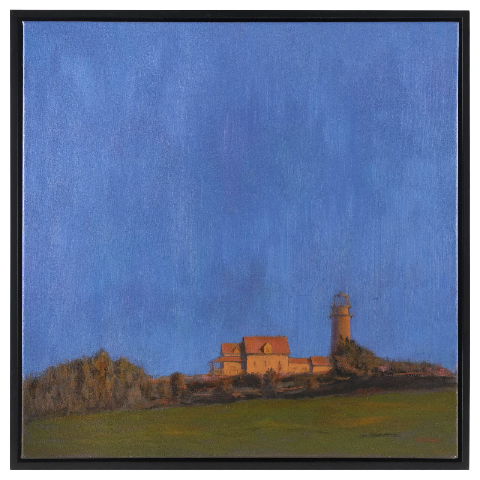 ROBERT CARDINAL (Massachusetts/New York/Canada, b. 1936), "Highland Light"., Oil on canvas, 30" x (1 of 2)