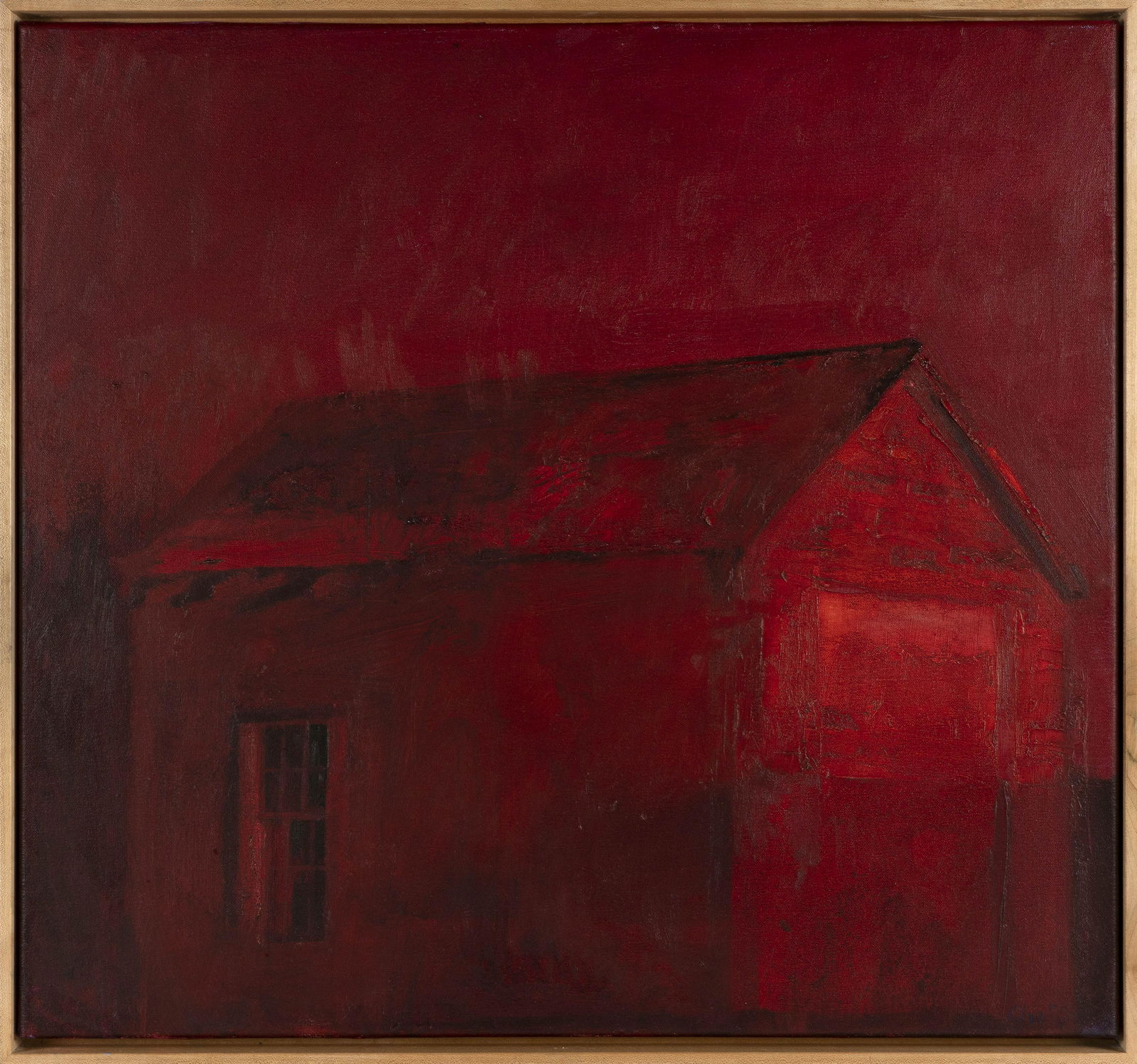 CHET JONES (Massachusetts, b. 1957), “North Truro Shed”., Oil on canvas, 26” x (1 of 2)